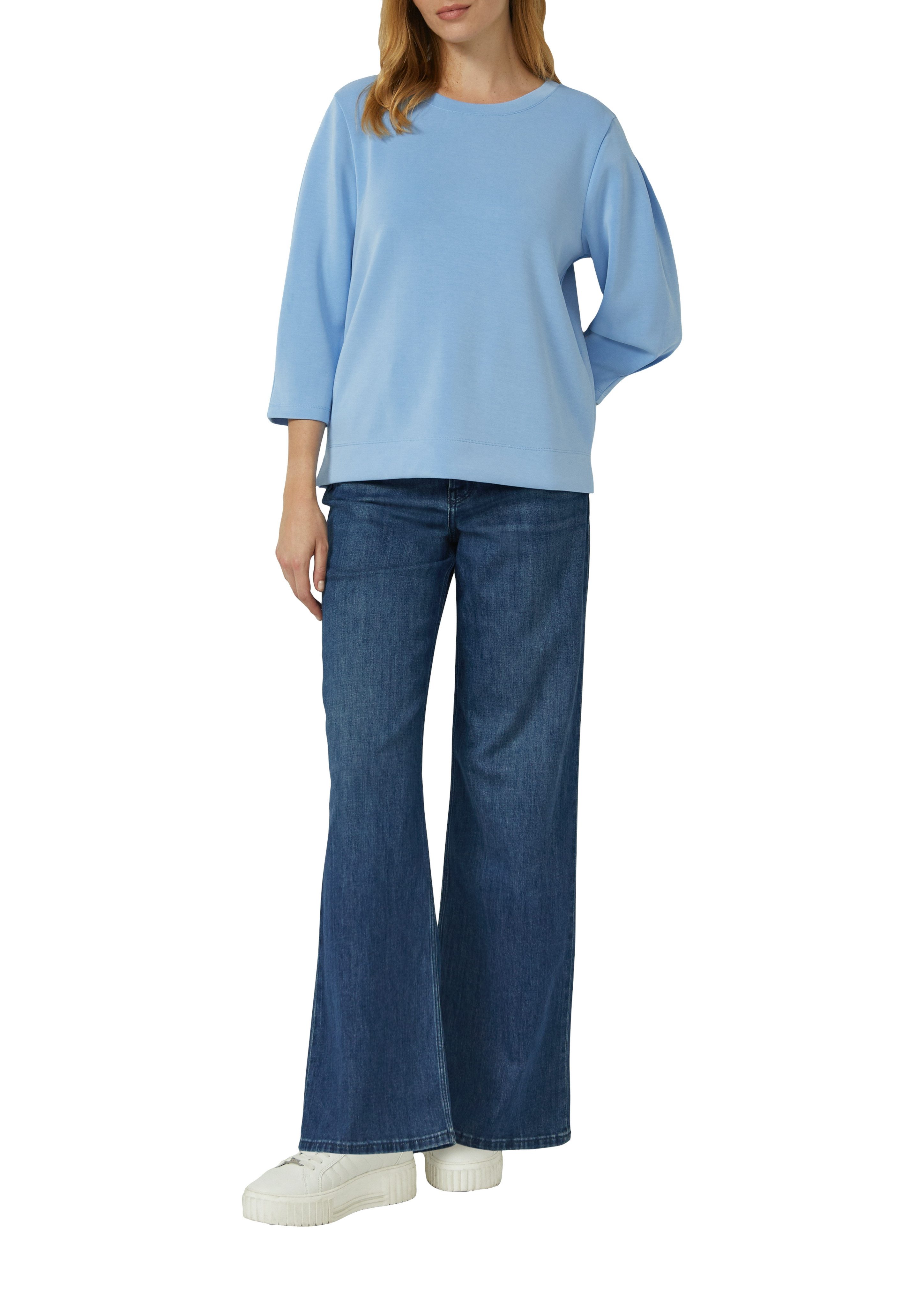 s.Oliver Sweatshirt 3/3-Arm mit Stretch