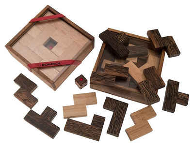 ROMBOL Denkspiele Spiel, Würfelspiel Blitz!, spannendes Gesellschaftsspiel aus Holz, Holzspiel