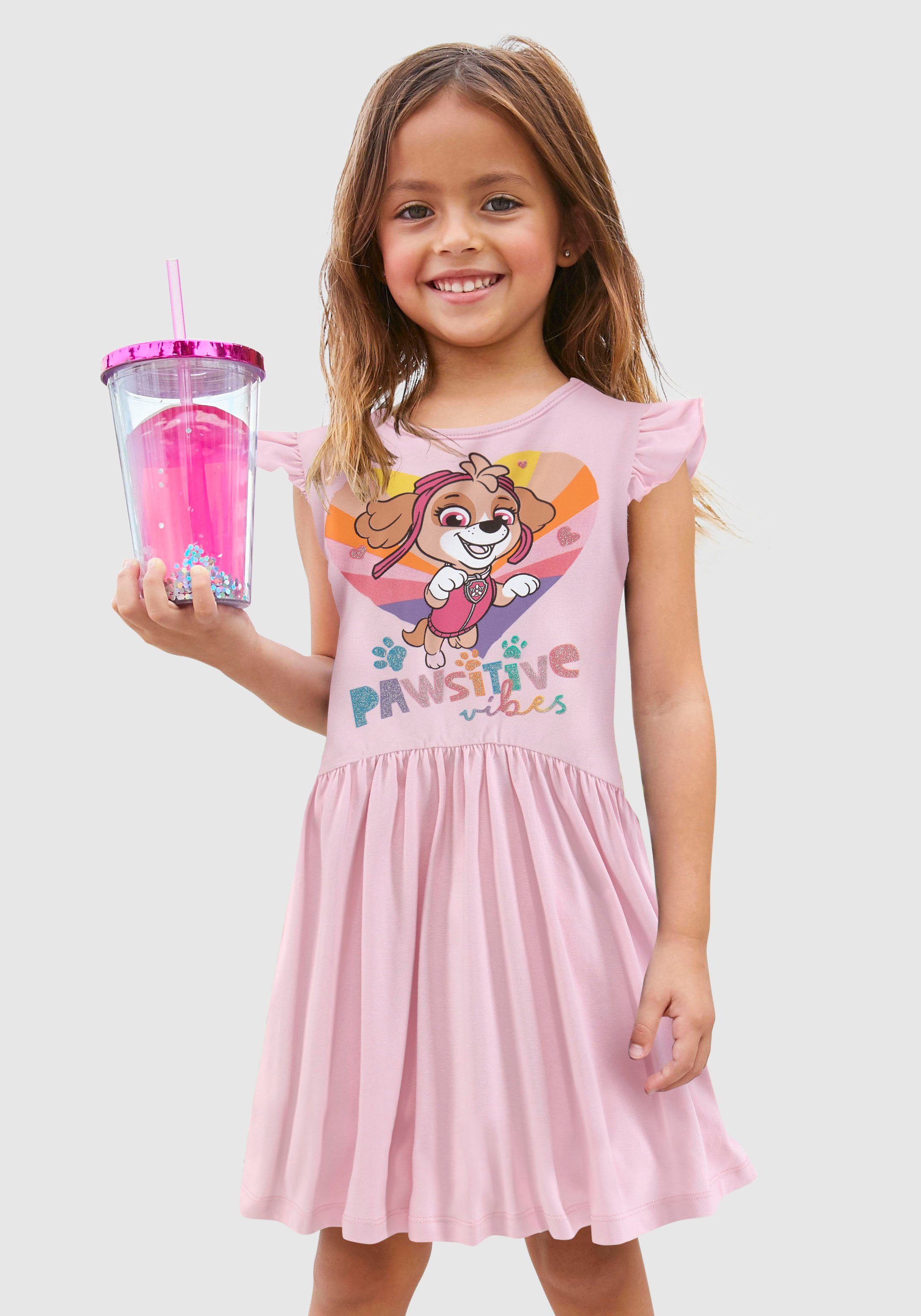 Förderungsbedingungen PAW PATROL Jerseykleid rosa