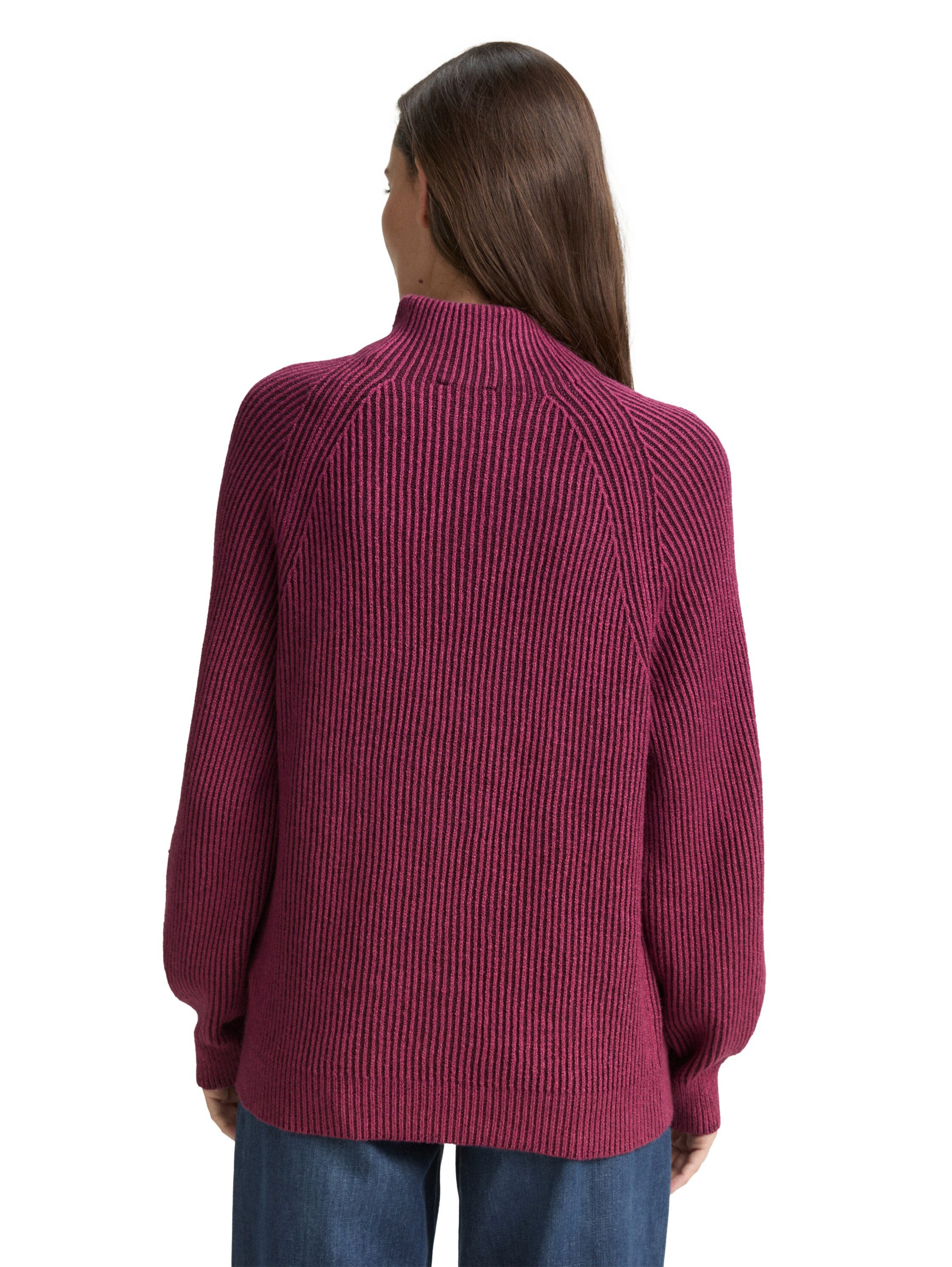 TOM TAILOR Strickpullover mit Rippstruktur günstig online kaufen