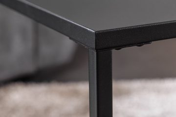 riess-ambiente Couchtisch DURA STEEL 50cm schwarz (Set, 2-St), Wohnzimmer · Metall · eckig · Modern Design