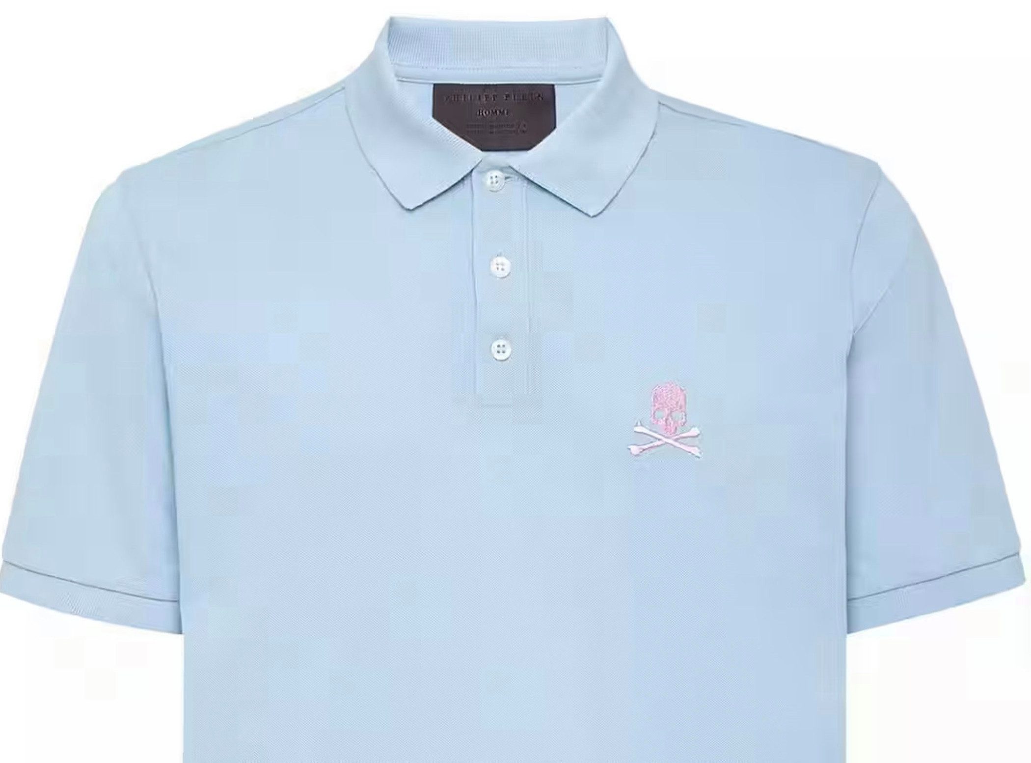 PHILIPP PLEIN Poloshirt Polo Hemd Totenkopf günstig online kaufen