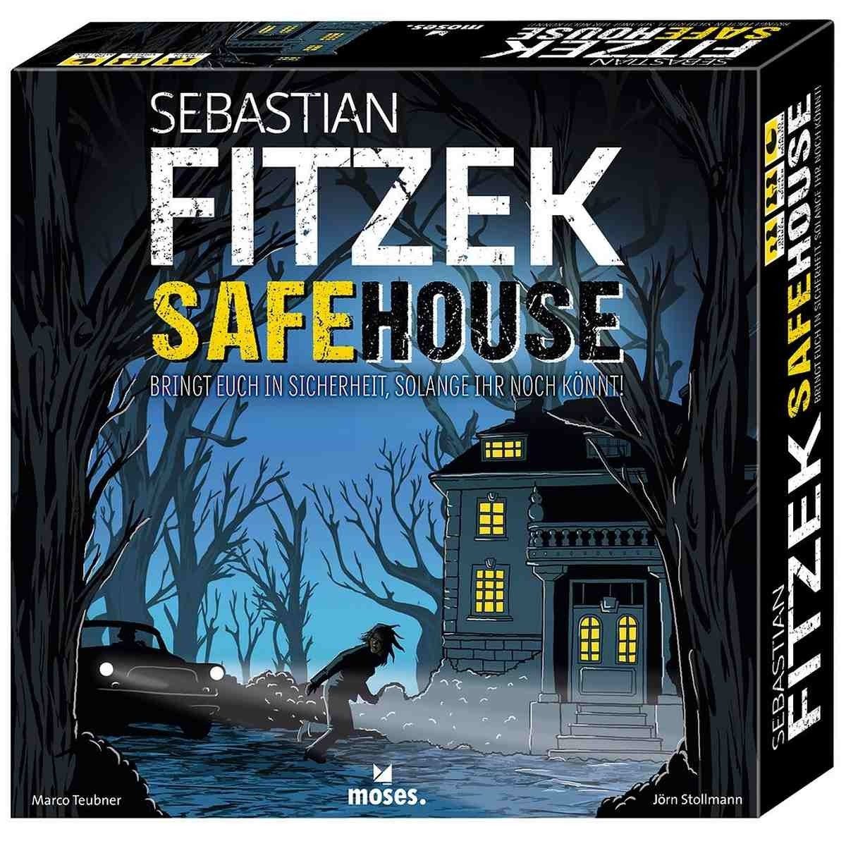 Moses. Verlag Spiel Sebastian Fitzek Safehouse Das Spiel Safe House ein Gesellschaftsspiel