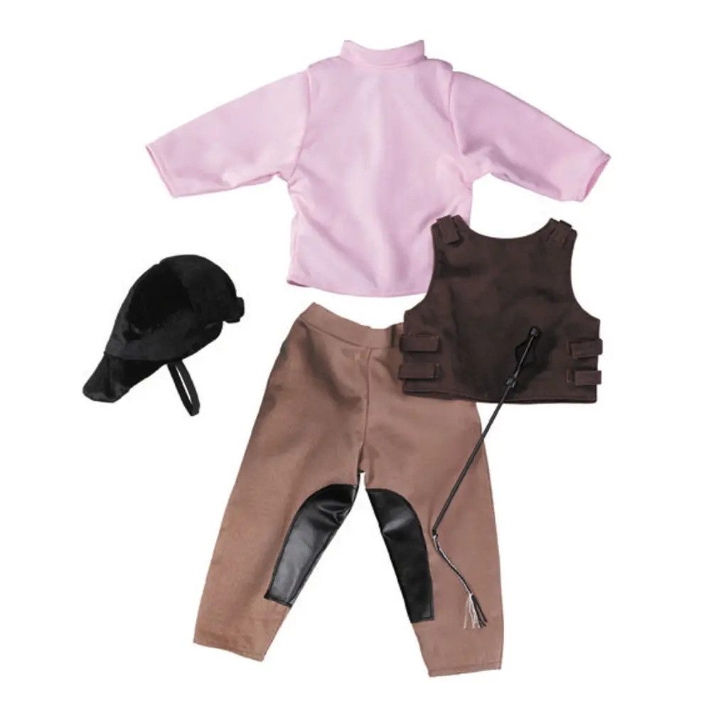 GÖTZ Puppenkleidung Götz 3401553 Reiter Outfit Puppenbekleidung Gr. XL, 7-teilig, für Steh