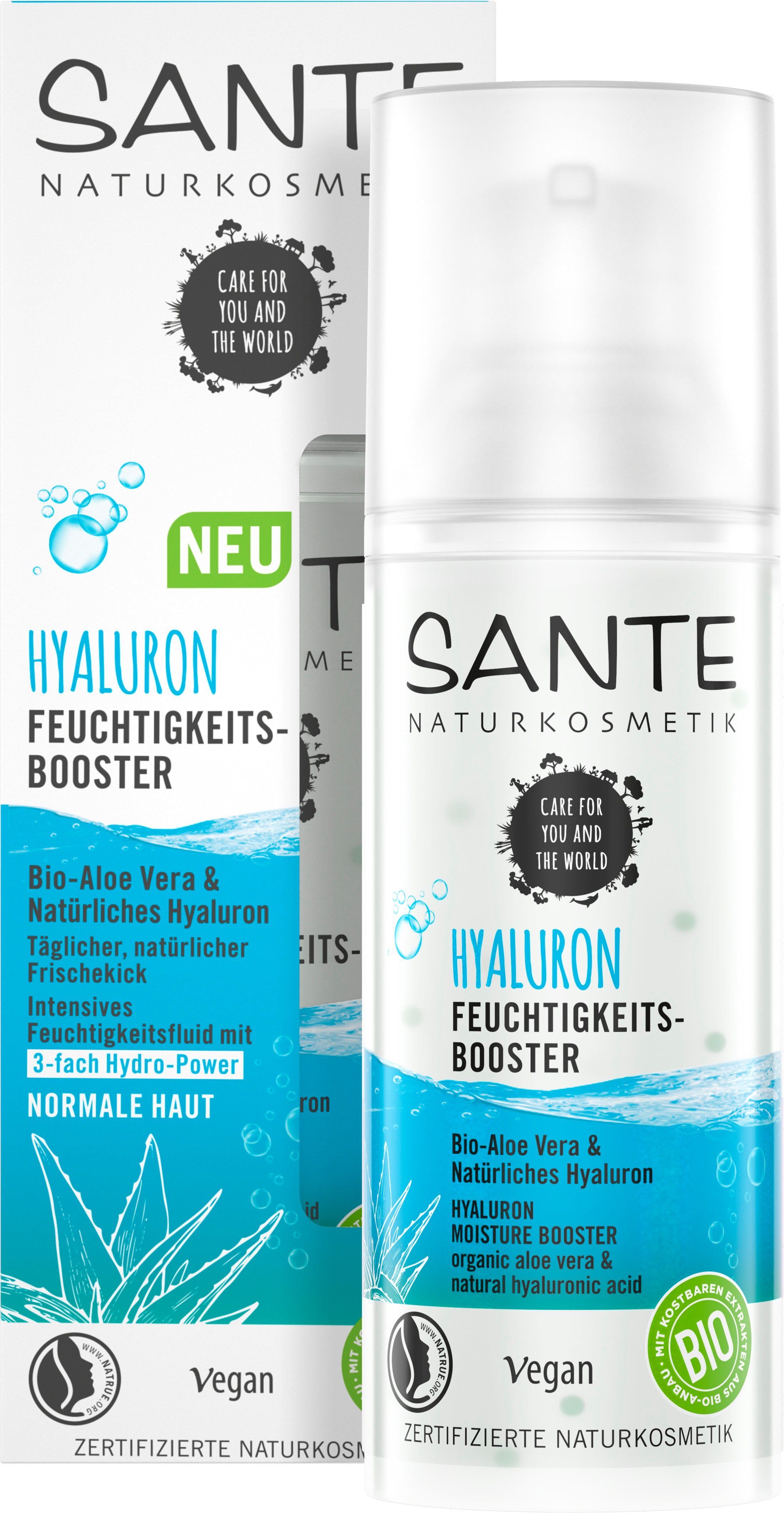 Feuchtigkeitsbooster HYALURON SANTE Gesichtsfluid