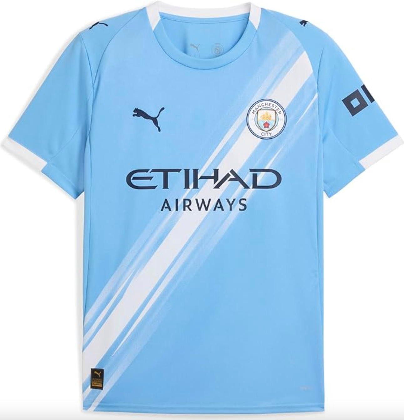 PUMA Fußballtrikot Manchester City FC Kinder Home Jersey Replica Jr. 2025-2026
