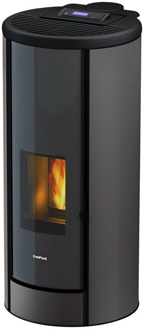 Freepoint Pelletofen Breeze Titanium 10,25 kW EEK: A+ inkl. 15 kg Pellets
