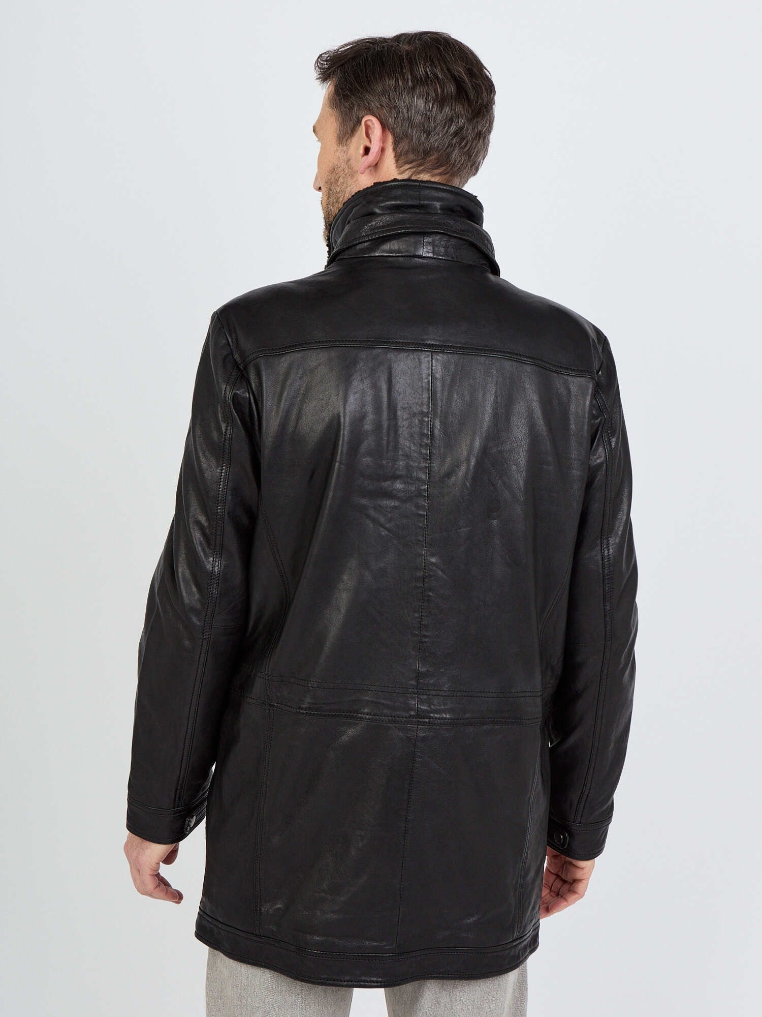 JCC Ledermantel 41607