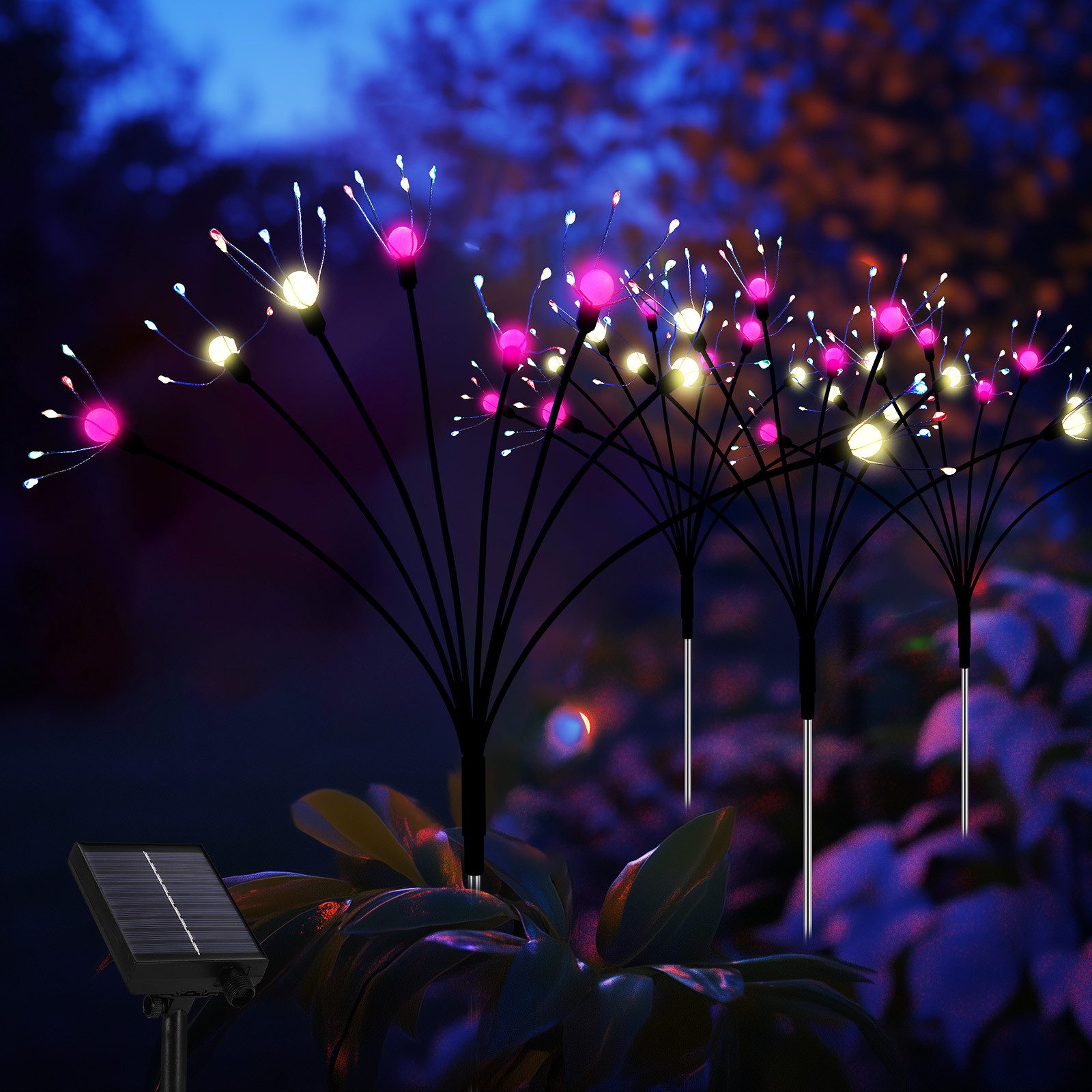 BlingBin LED Solarleuchte Solarleuchten für Außen günstig online kaufen