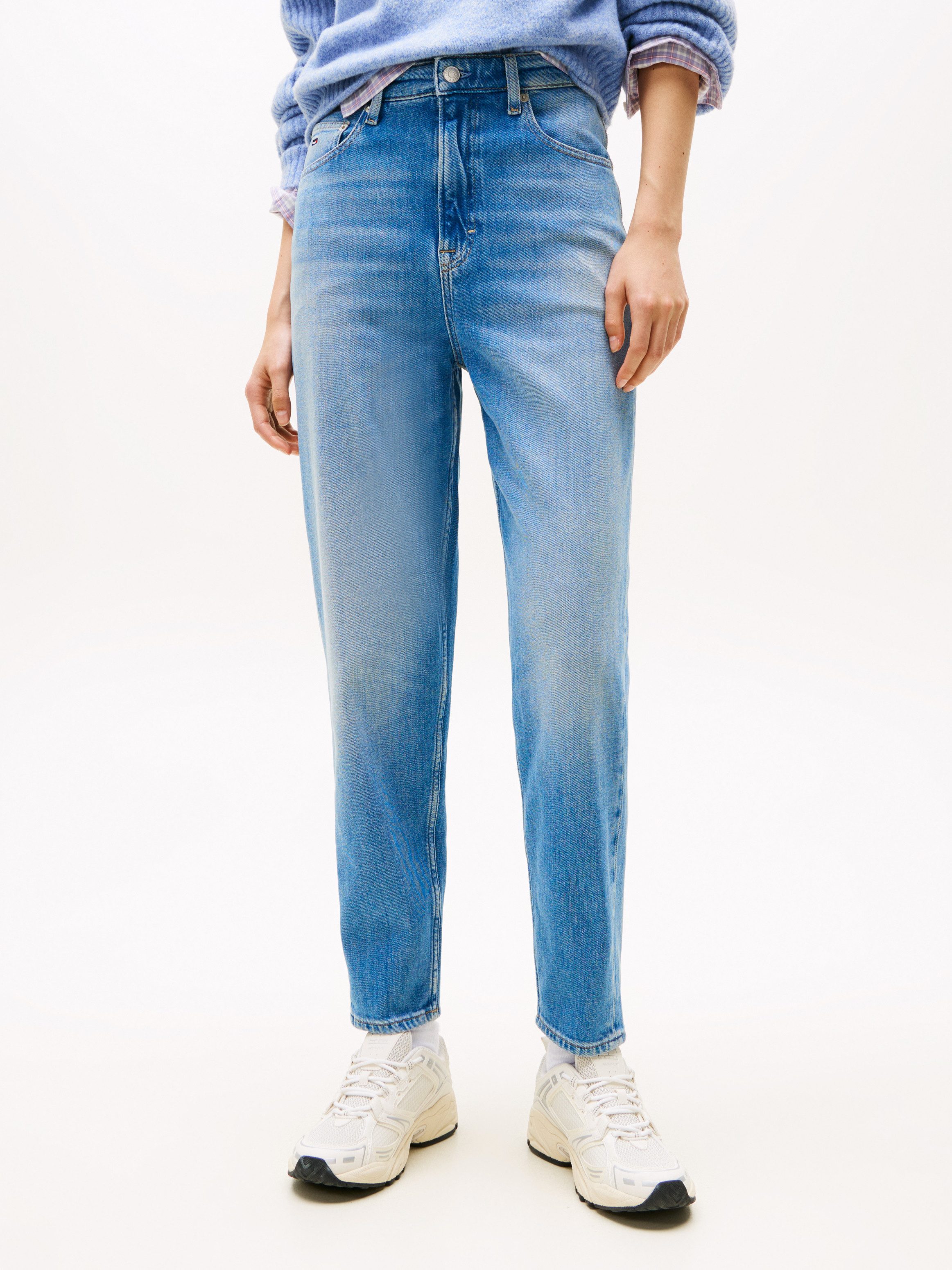 Tommy Джинсы Tapered-fit-Jeans MOM JEAN UH TPR DI5133