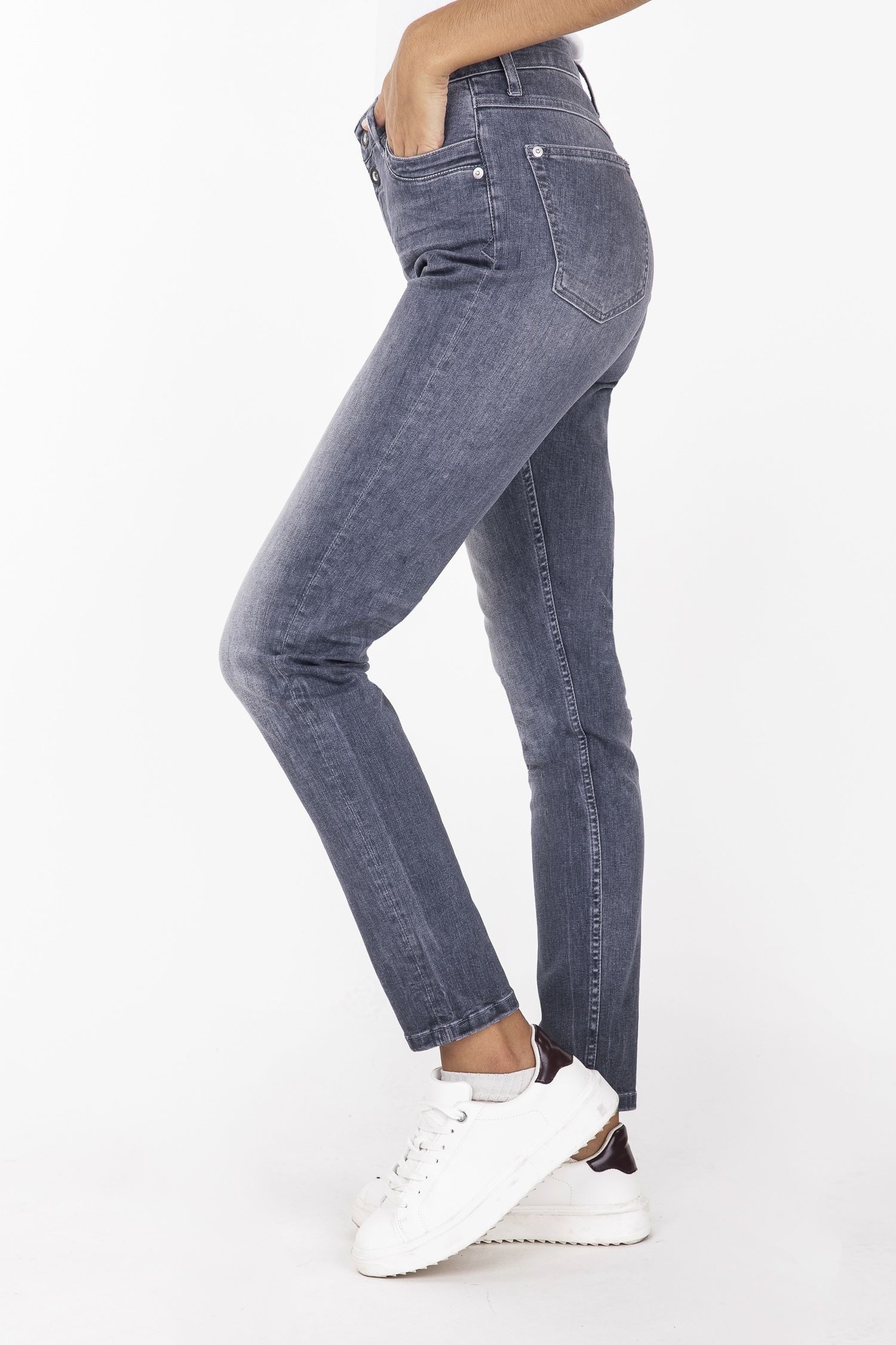 BLUE FIRE Stretch-Jeans BLUE FIRE LARA grey used 1136.3070