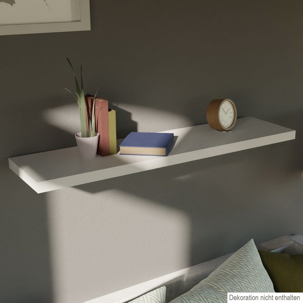 Linder Exclusiv GmbH Wandregal Bücherregal, Wandboard, Schweberegal, Wandre günstig online kaufen