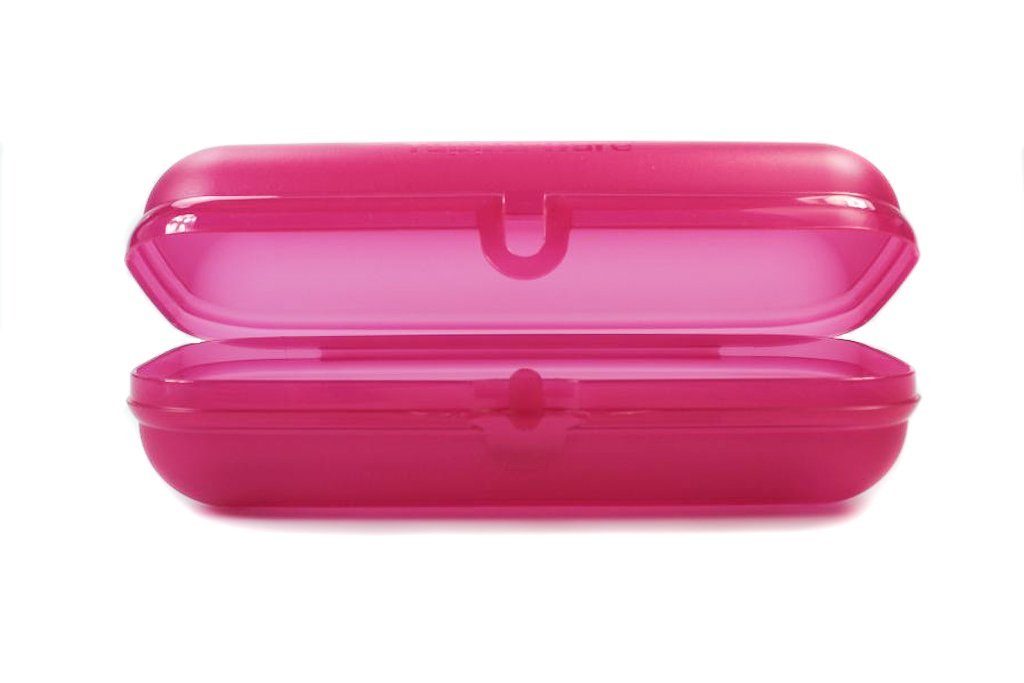 Tupperware Lunchbox Maxi-Twin pink Brotdose Behälter + SPÜLTUCH