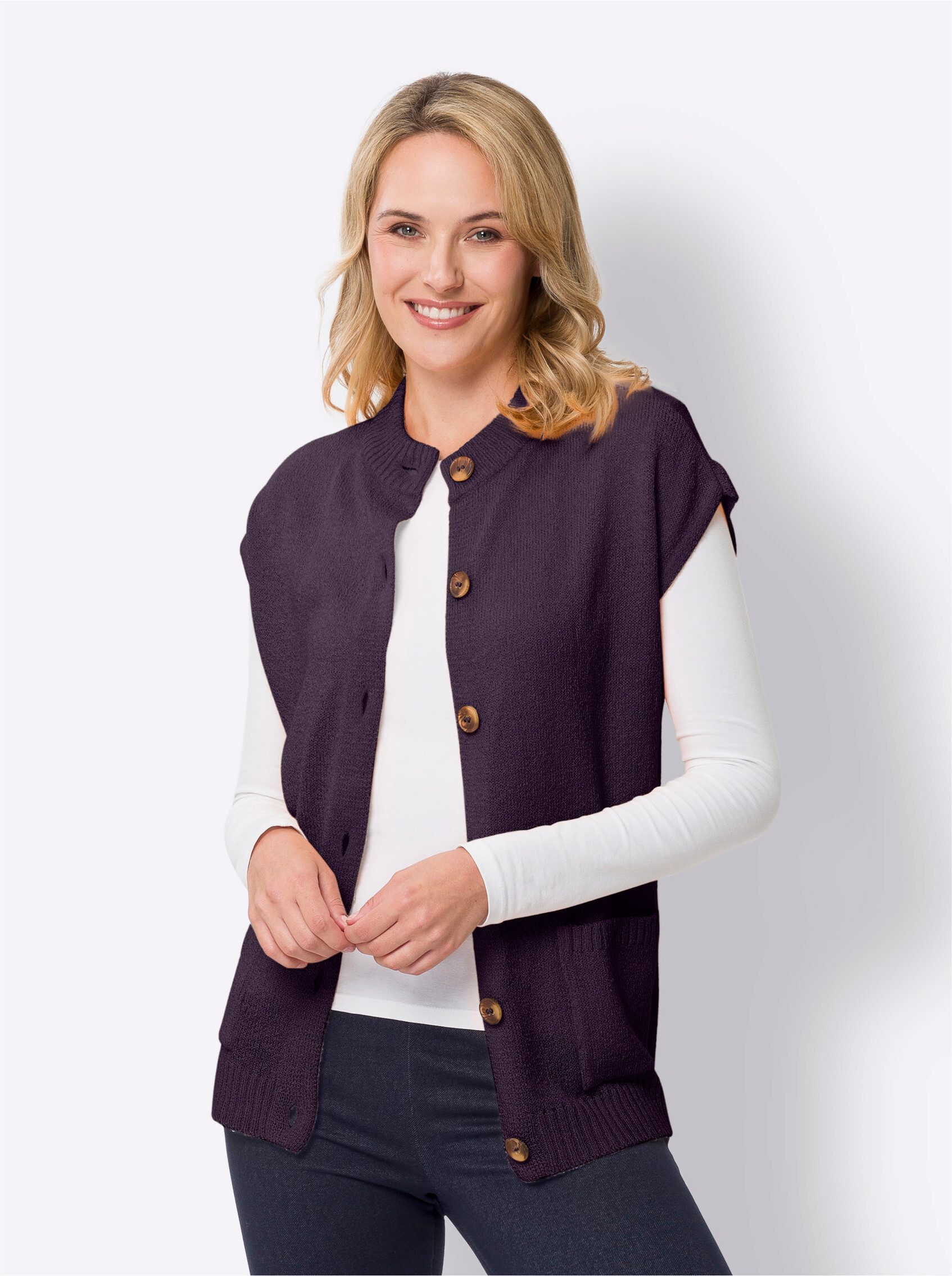 Sieh an! Strickweste Strickweste günstig online kaufen