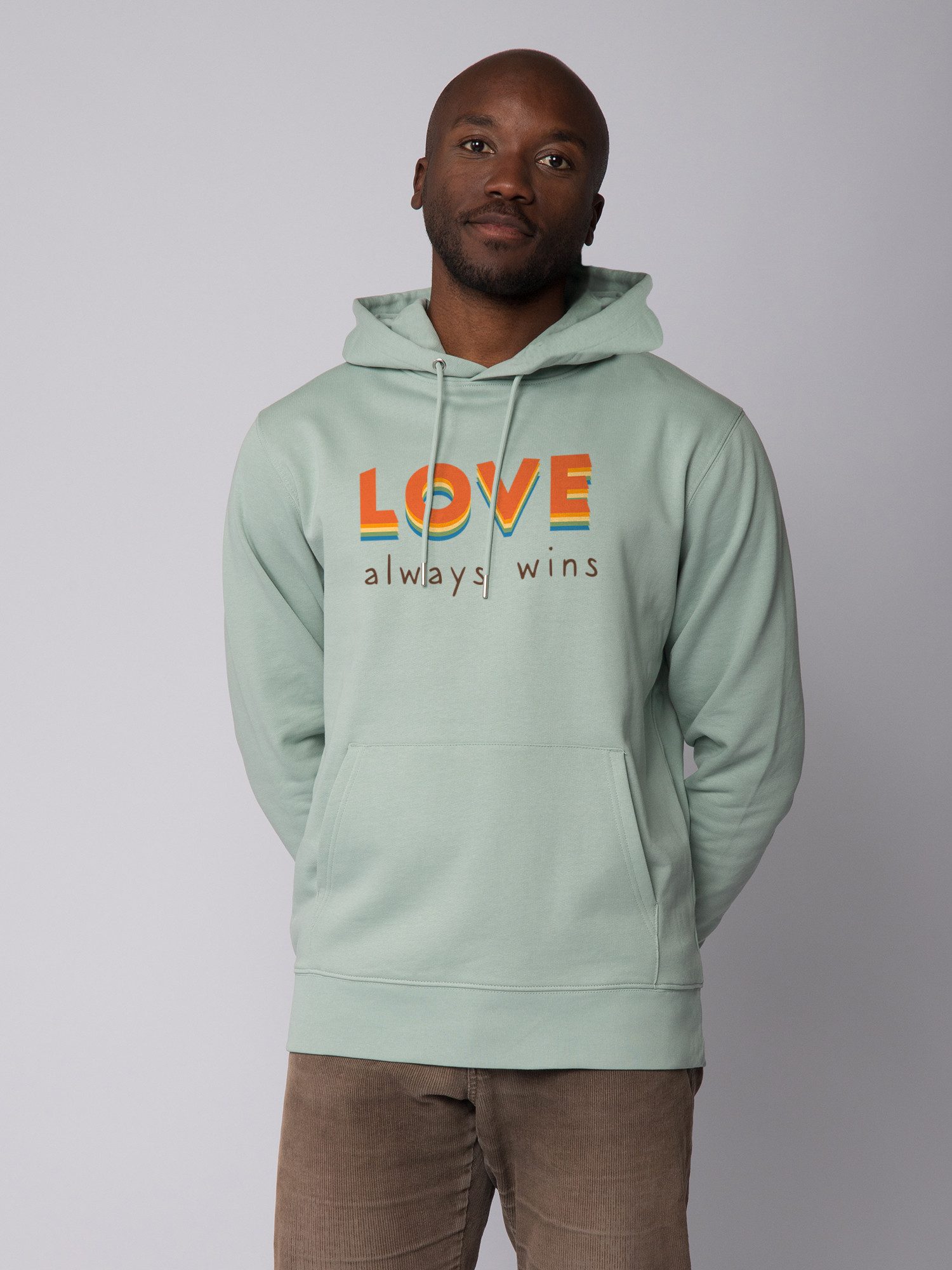 Hoodie Love always wins