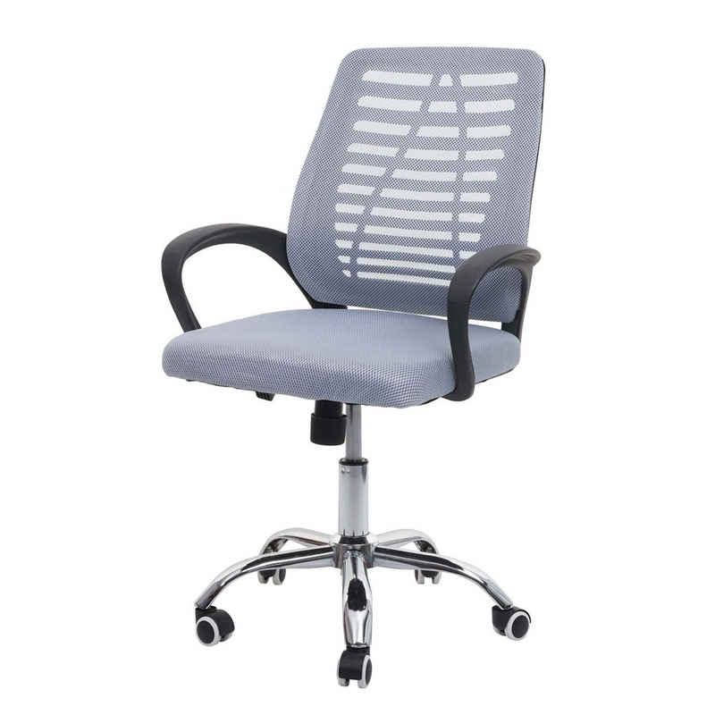 MCW Bürostuhl MCW-L44, Mit Armlehne, Bequeme Formgebung, ergonomische Rückenlehne