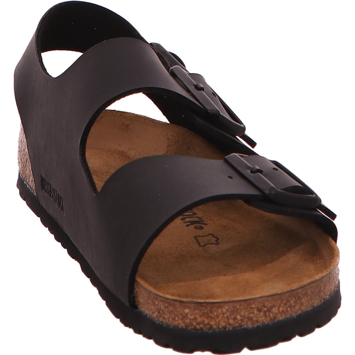 schwarz-schwarz Birkenstock Sandale