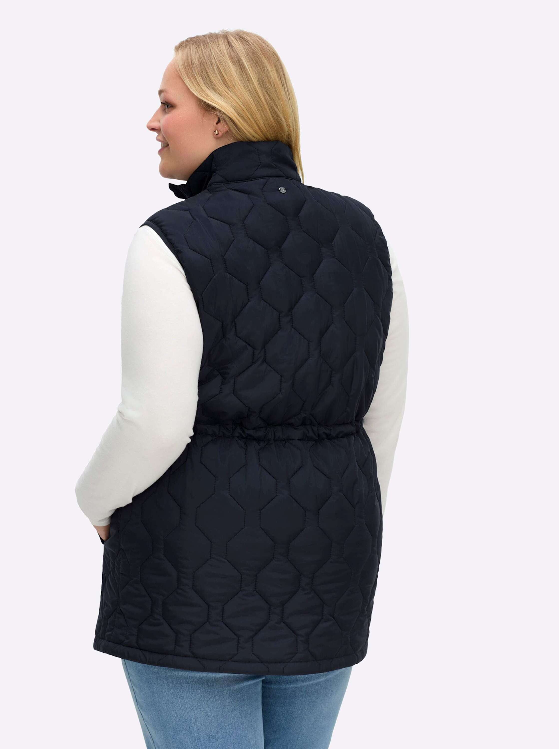 Sheego Jerseyweste Steppweste günstig online kaufen
