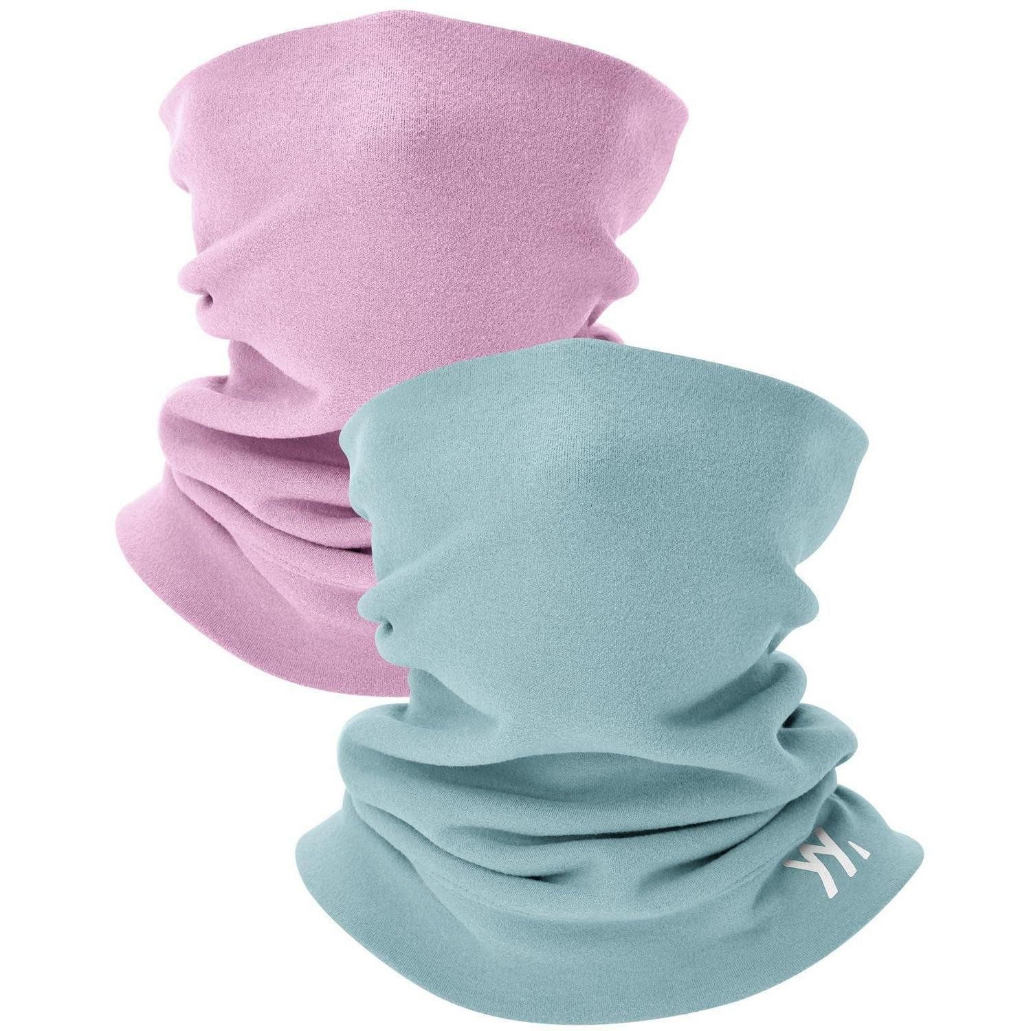 LuxusKollektion Loop Schlauchschal Kinder Winter Winddicht Loop Lila & Hellblau