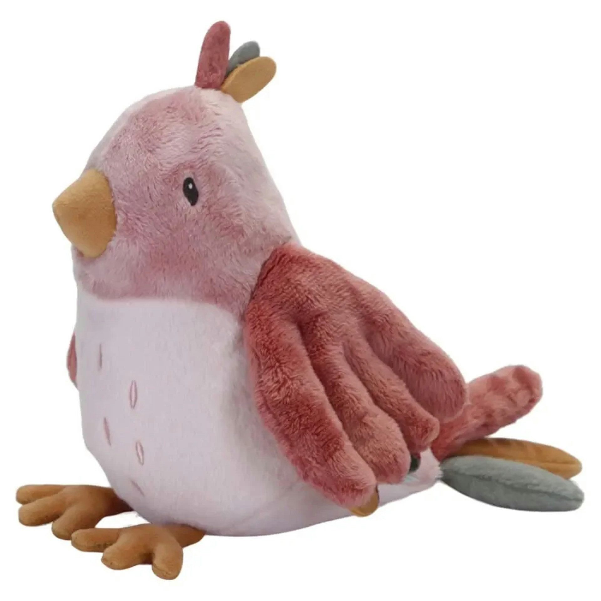 LITTLE DUTCH Kuscheltier Kuscheltier Vogel Olivia "Flowers & Butterflies" 30 cm
