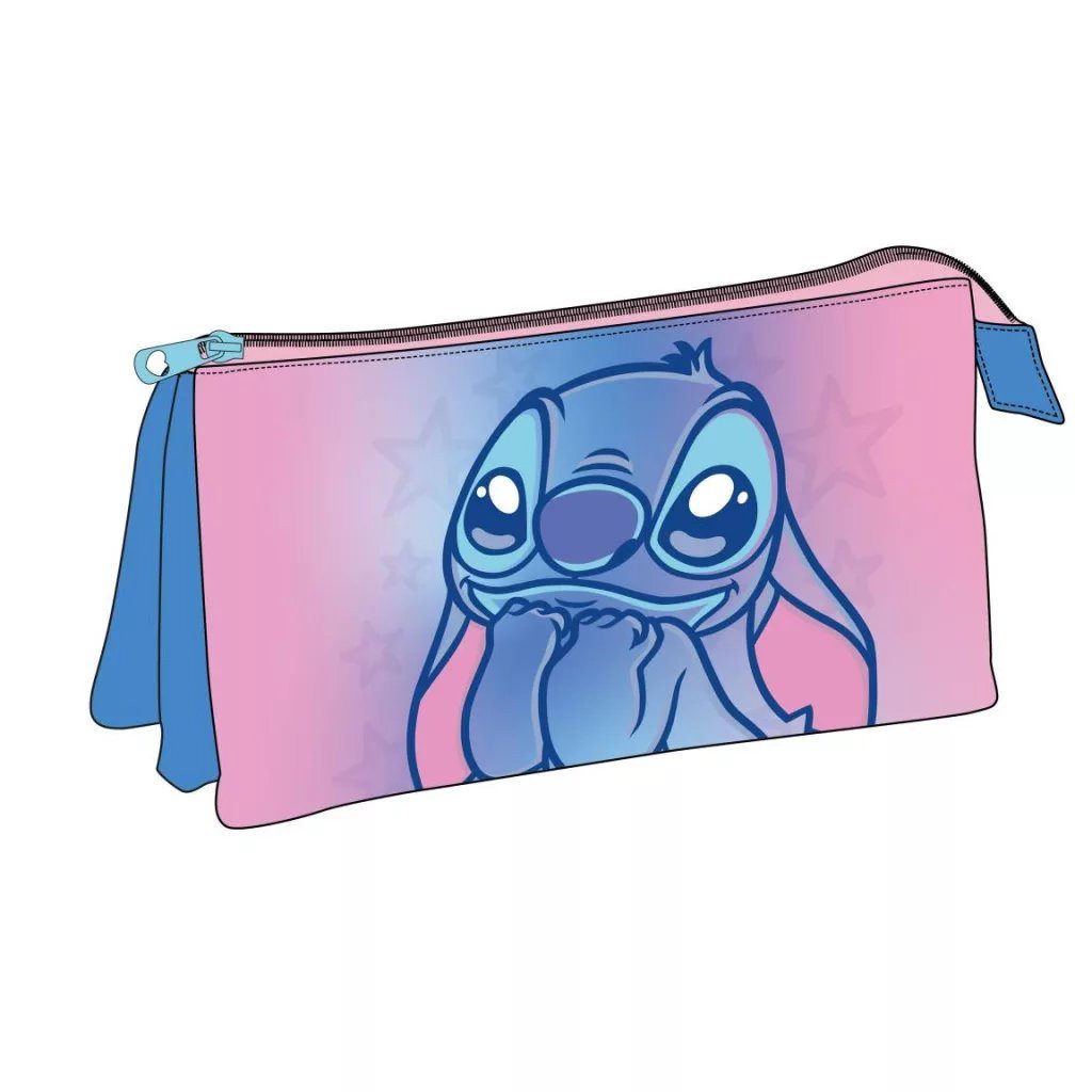 Federmäppchen Disney Lilo und Stitch Galaxy 3-fach Federmäppchen 23 cm