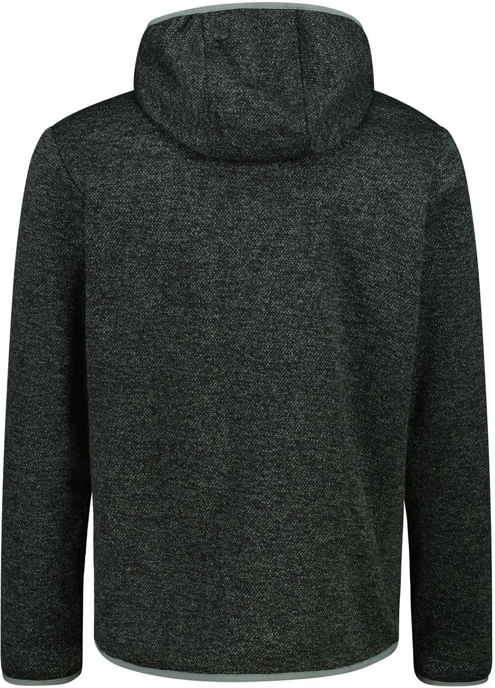 CMP Longsleeve MAN JACKET HYBRID FIX HOOD MUSK MEL.
