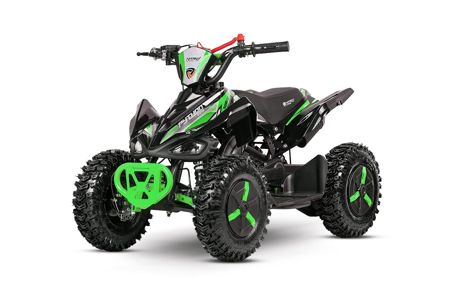 Smarty Elektro-Kinderquad 49cc mini Kinder Quad Python Snowy