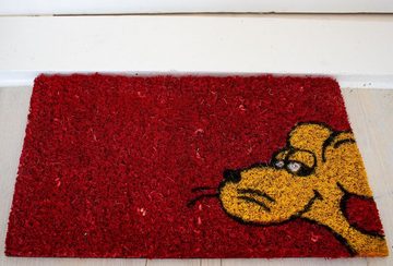 Fußmatte Kinderfußmatte Maus 37 x 22 cm, ASTRA, Rechteckig, Höhe: 15 mm