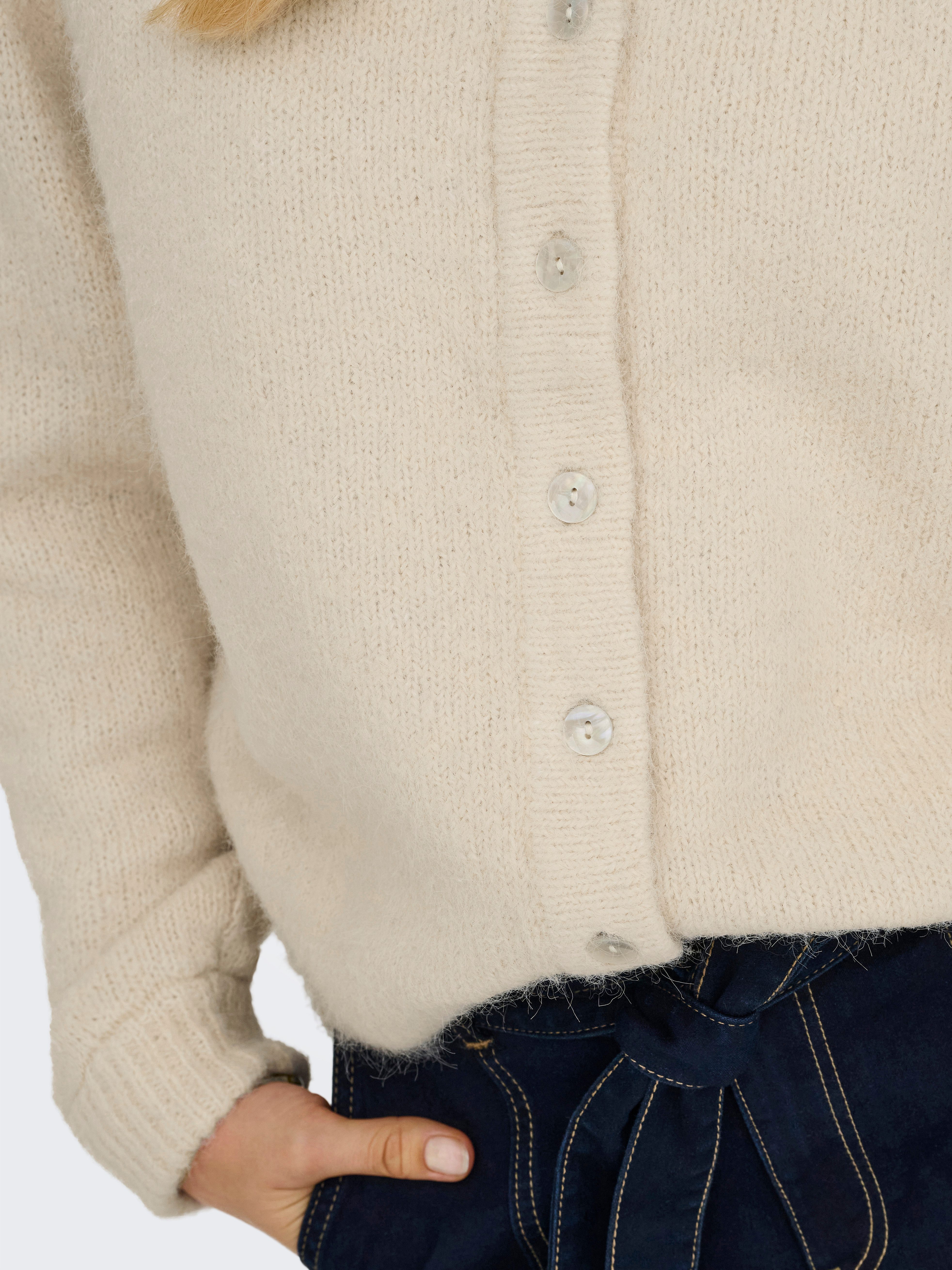 ONLY Strickjacke ONLMAGGIE LIFE LS BUTTON CARDIGAN CC KNT