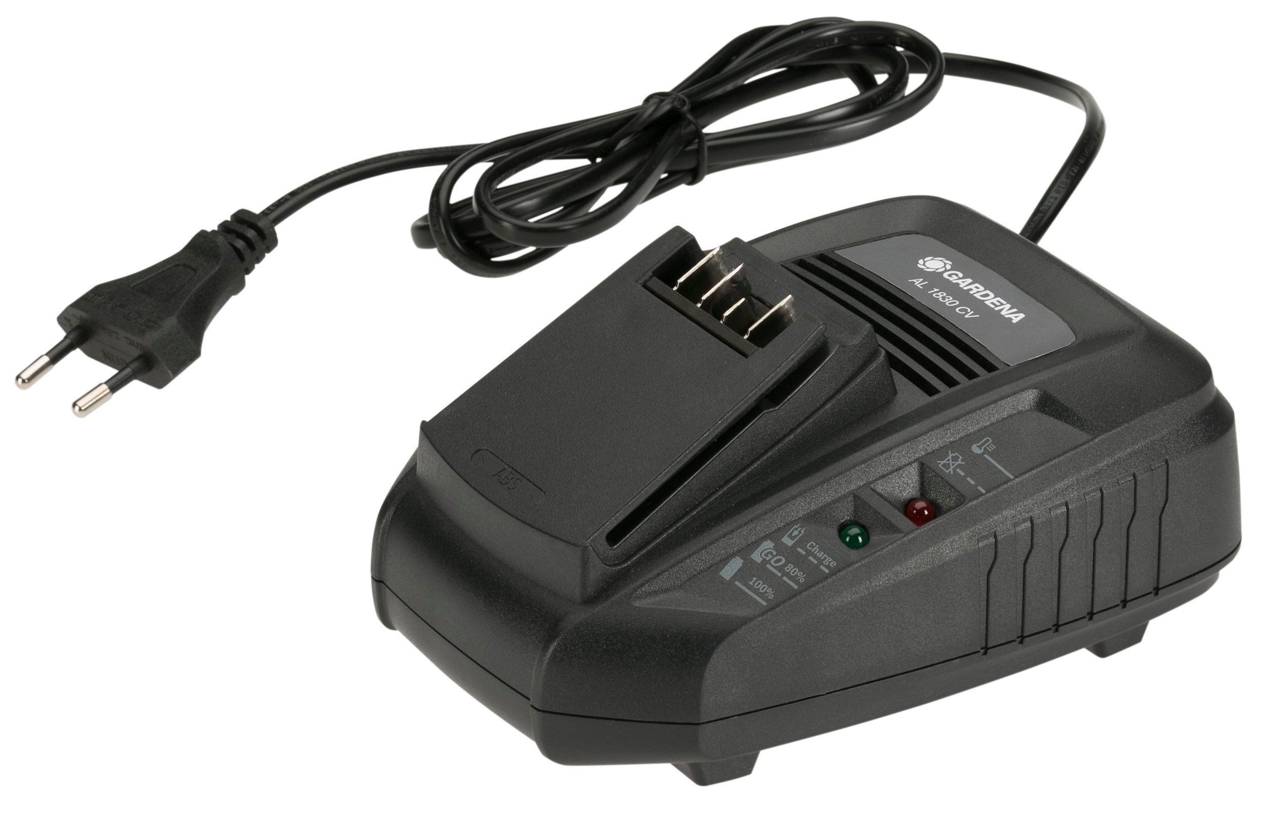 GARDENA 14901-20 Schnelllade-Gerät (Power for ALL 18V Akku-System)