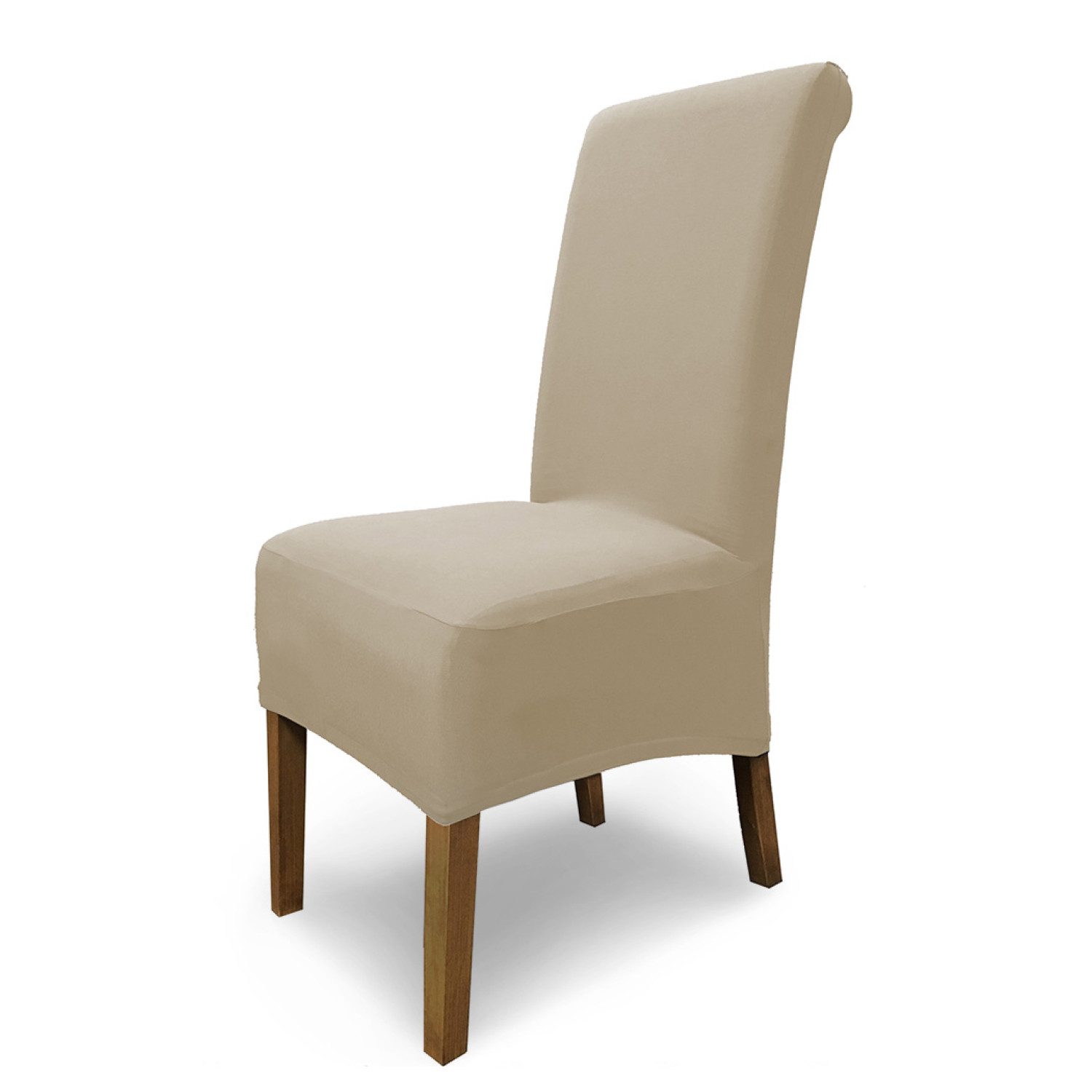 sh SCHEFFLER-HOME LIVE HOMESTYLE Stuhlhusse Moderner Stuhlbezug "Emma" aus elastischer Baumwolle, abnehmbarer & waschbarer Spannbezug für Stühle