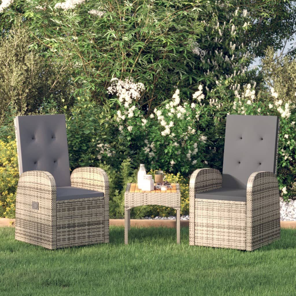 furnicato Gartenstuhl Garten-Liegestühle 2 Stk. mit günstig online kaufen