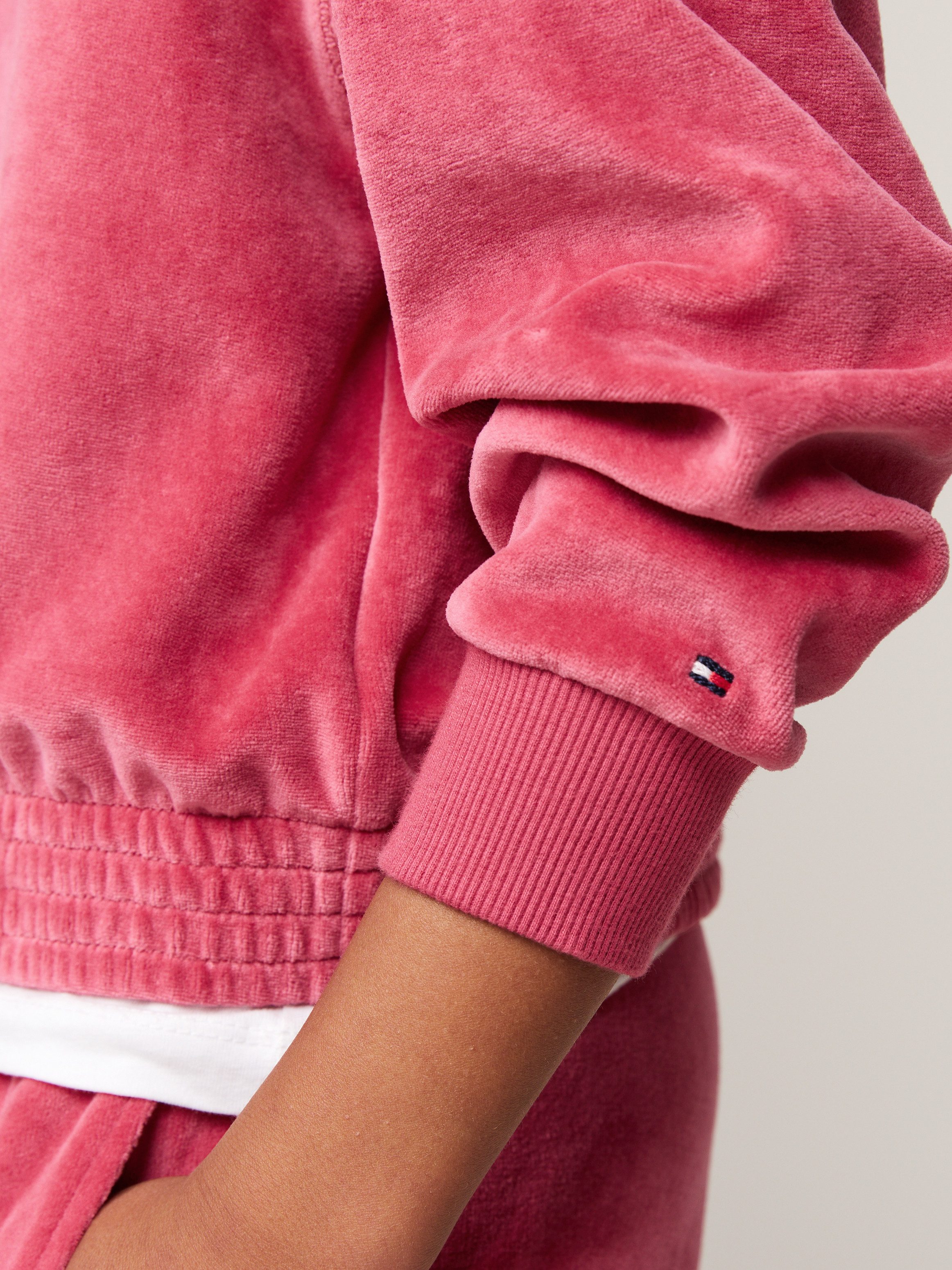 Tommy Hilfiger Hoodie TH SCRIPT VELOUR günstig online kaufen