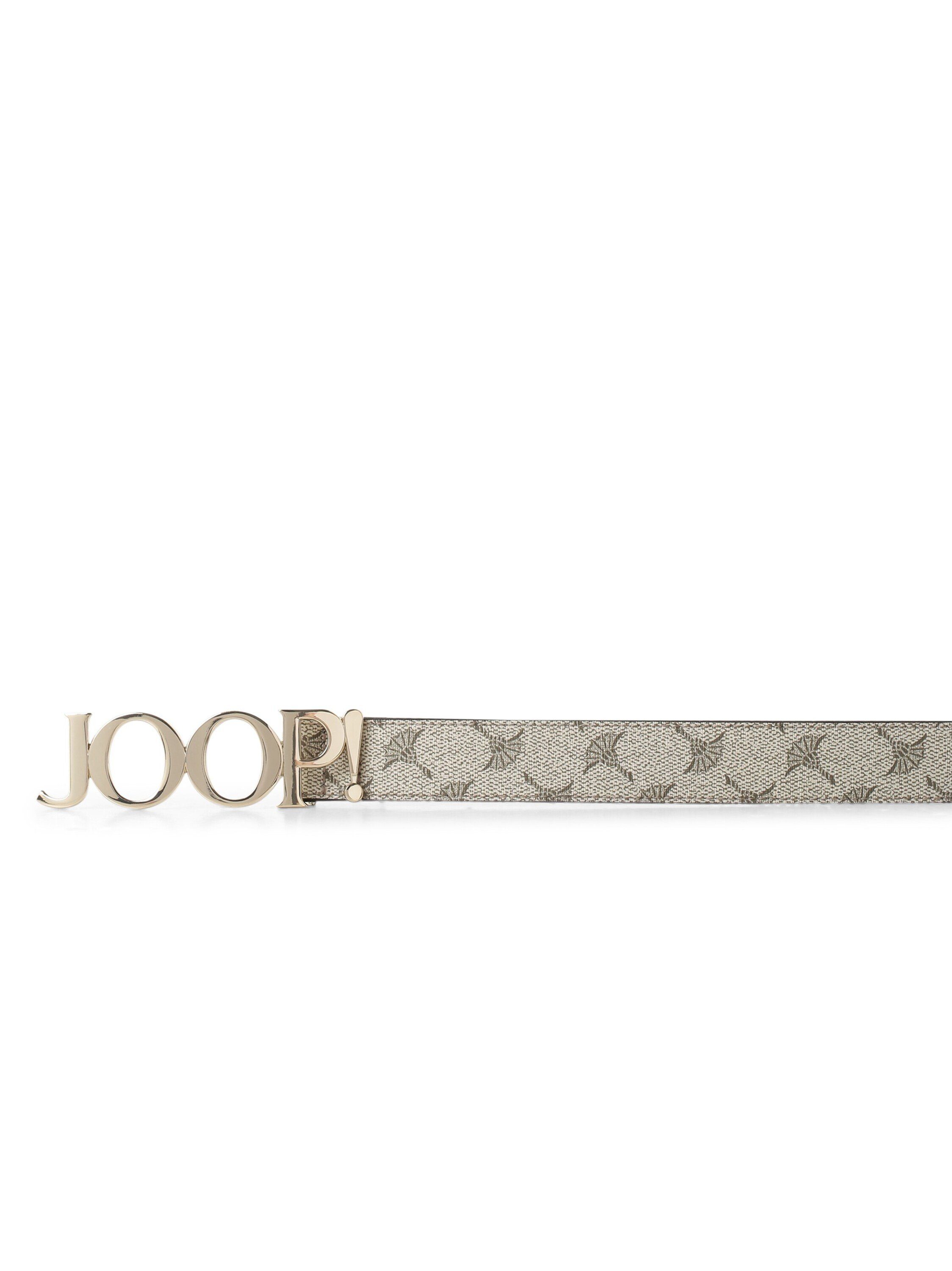 Joop! beige-gold Ledergürtel