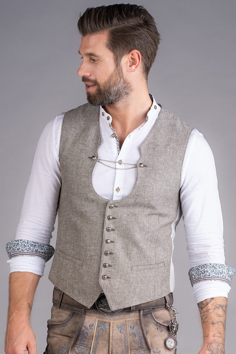 Hammerschmid Trachtenweste Trachtenweste - ARNO - beige