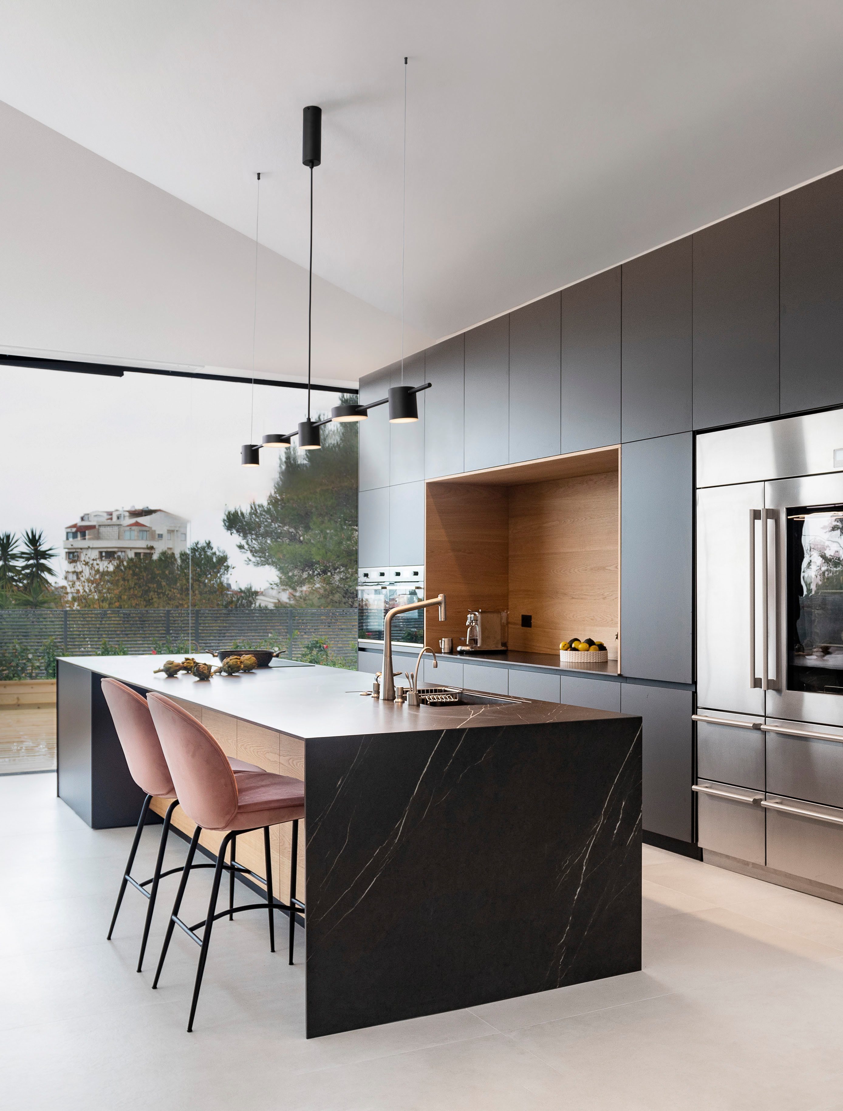 Nova Luce LED-Hängeleuchte NORDIK, Dimmfunktion, Warmweiß, Dimmbar; Mit Leuchtmittel