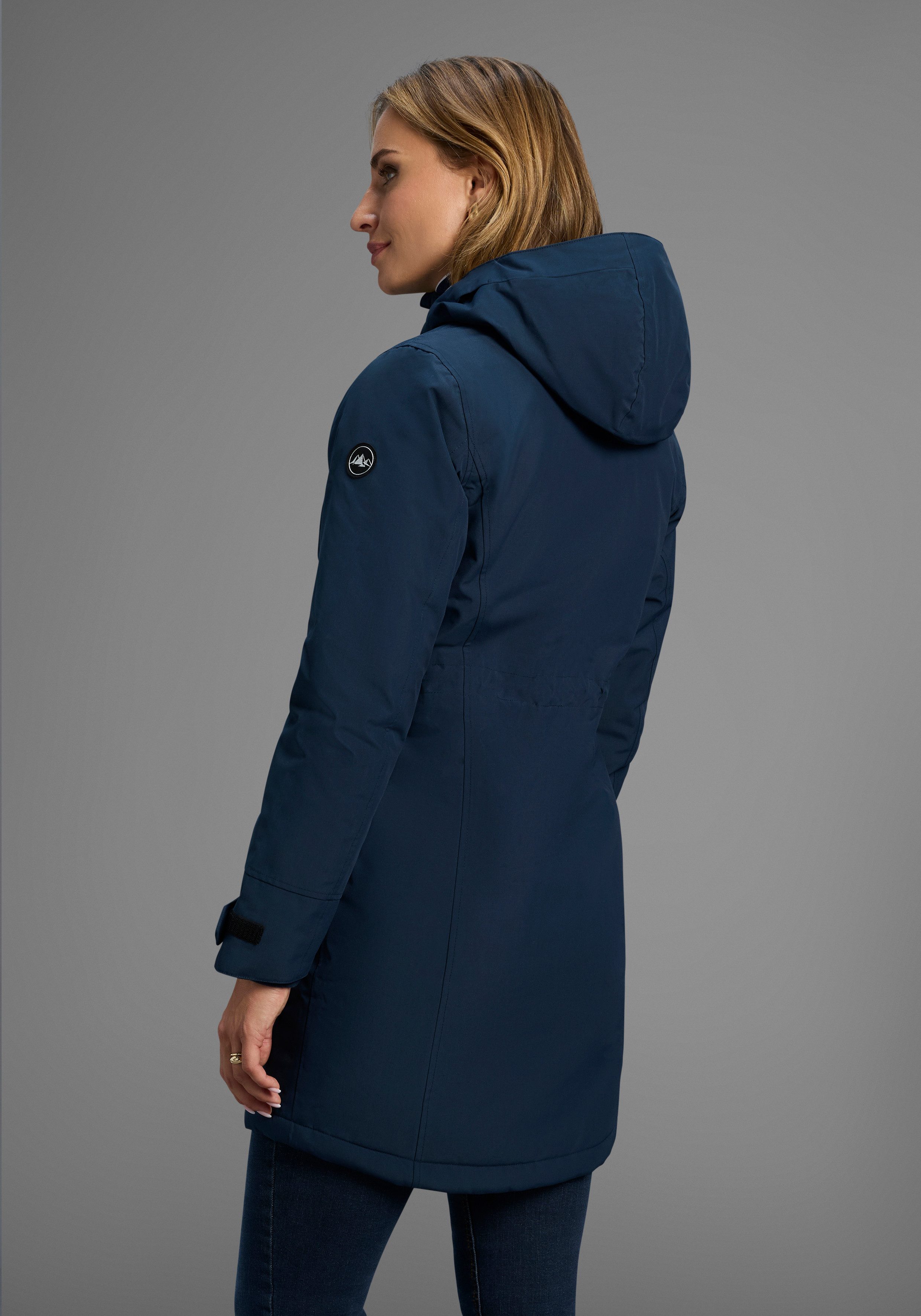 Polarino Funktionsparka wasserdicht, atmungsaktiv & winddicht. Wassersäule günstig online kaufen