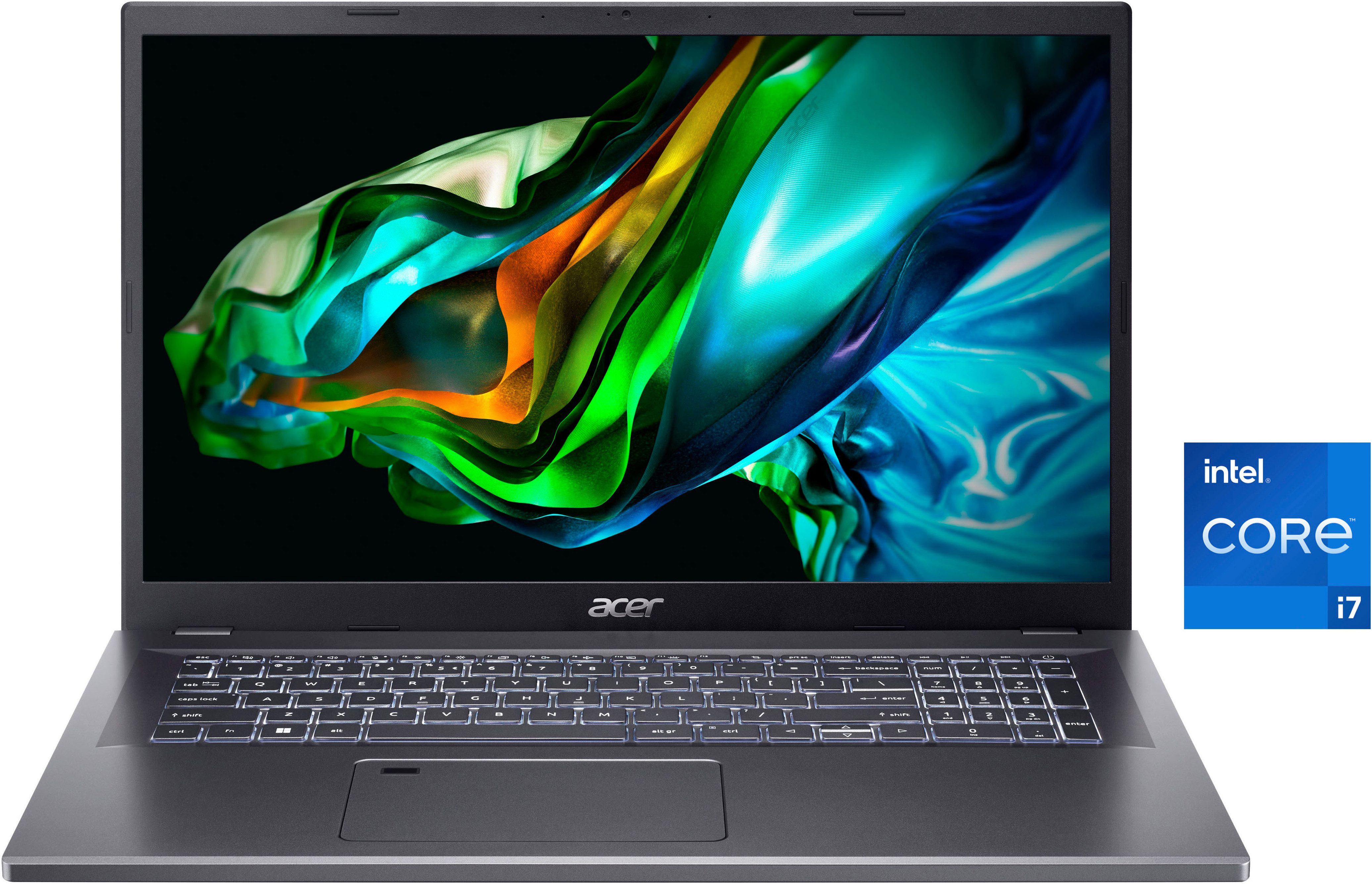 Acer A17-51M-70J1 Notebook (43,94 cm/17,3 Zoll, Intel Core 7 150U, Intel Graphics, 16 GB, 1000 GB SSD)