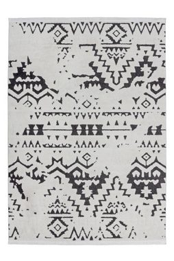 Teppich Agadir 110, Kayoom, rechteckig, Höhe: 23 mm, trendiger Ethno-Style, wie handgemalt wirkende Muster, mit Fransen