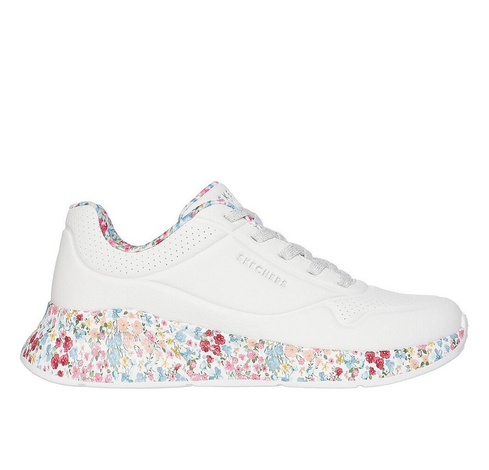 Skechers Skechers - UNO LITE SUBTLE PRINTS - Weiß Schnürschuh