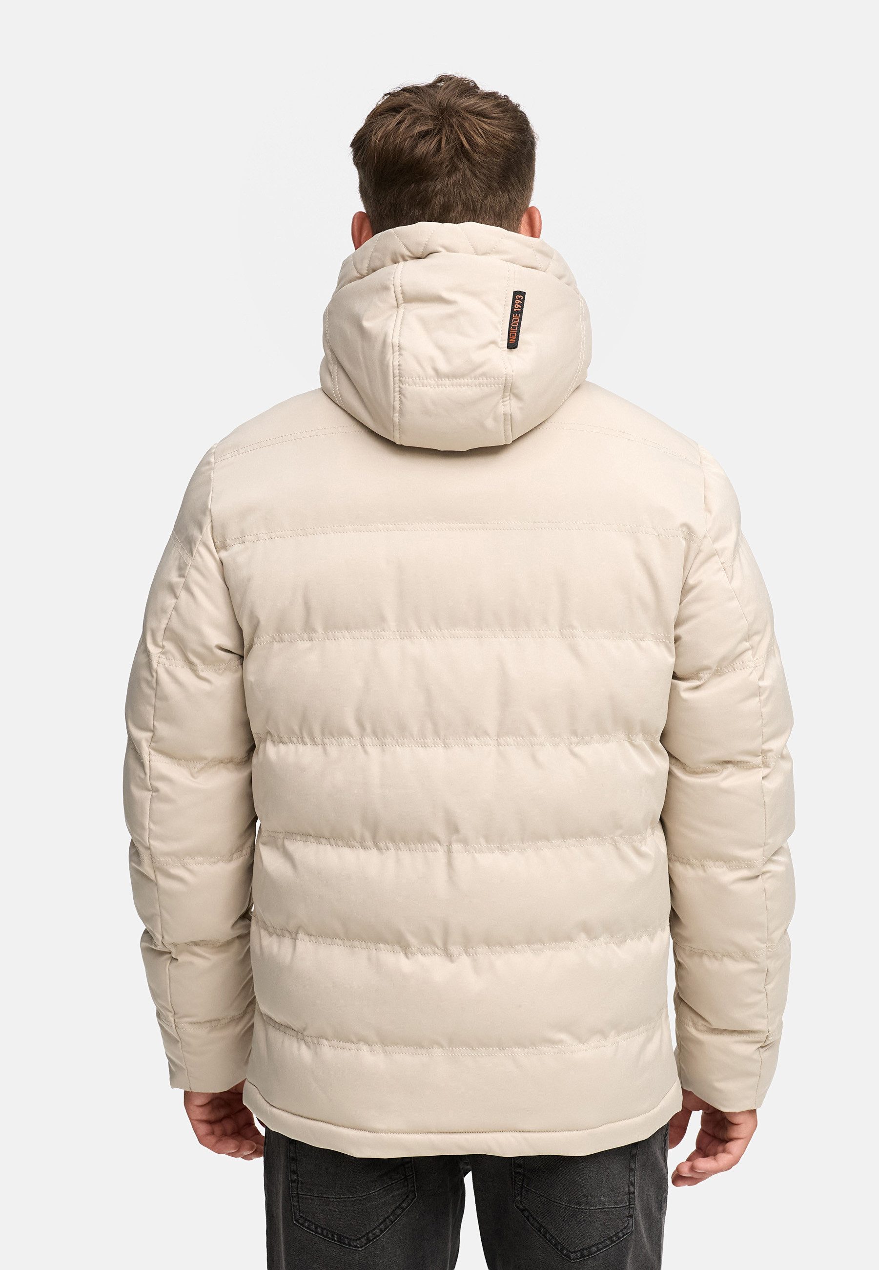 Indicode Steppjacke Herren Nemos Herrenjacke Daunen-Optik