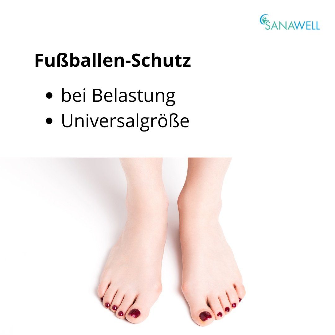Medosan Hallux-Bandage Hallux Fußballenschutz, Universalgröße, Einfach zu reinigen und zu trocknen.