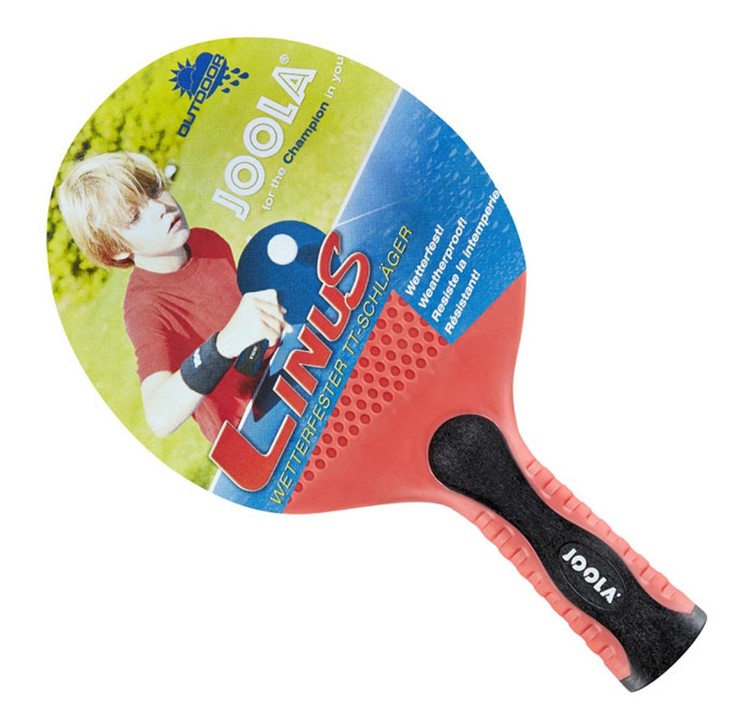 Bat Table Joola rot, Tischtennisschläger Tischtennis Racket Linus Tennis Schläger