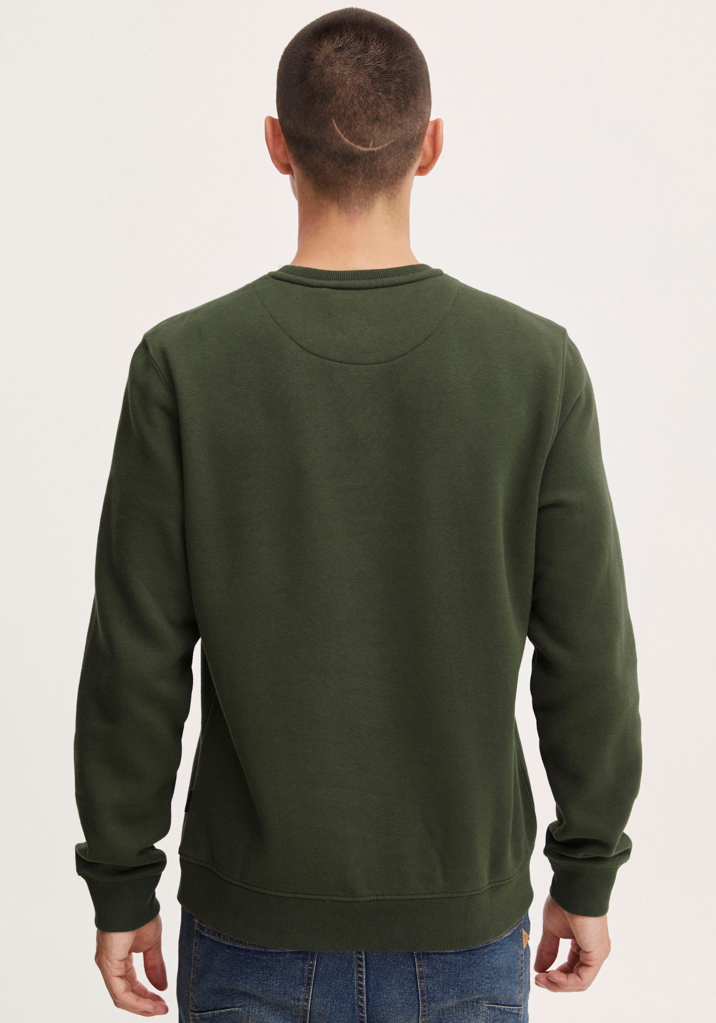 Blend Sweatshirt BHDOWNTON CREW aus Baumwollmischung, Slim Fit, mit Rundhalsausschnitt – Bild 4 von 5