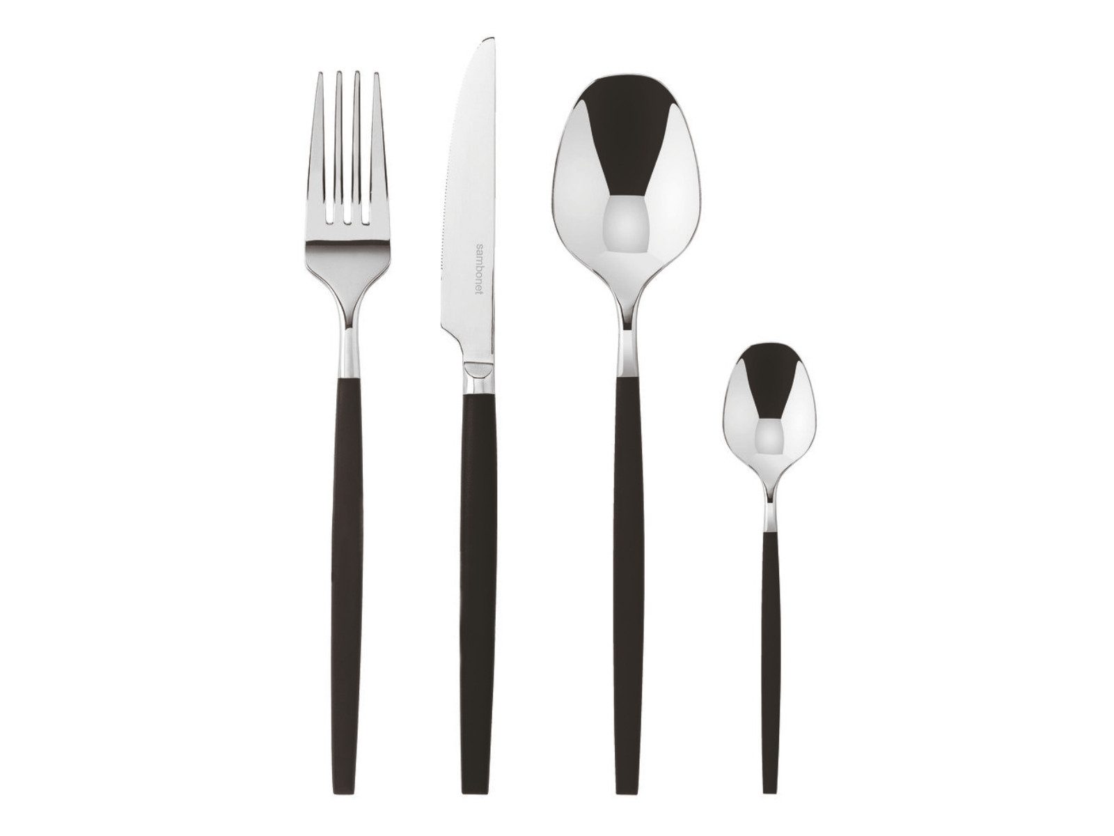 Rosenthal Besteck-Set Siro Besteck 24tlg Vh Edelstahl, Edelstahl rostfrei / hochwertiger Kunststoff