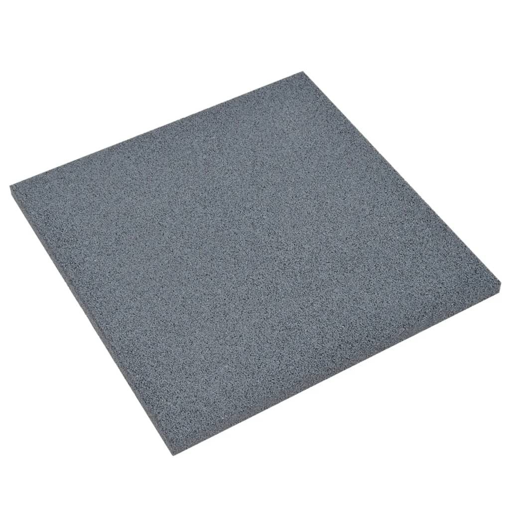 vidaXL Teppichboden Fallschutzmatten 18 Stk. Gummi günstig online kaufen