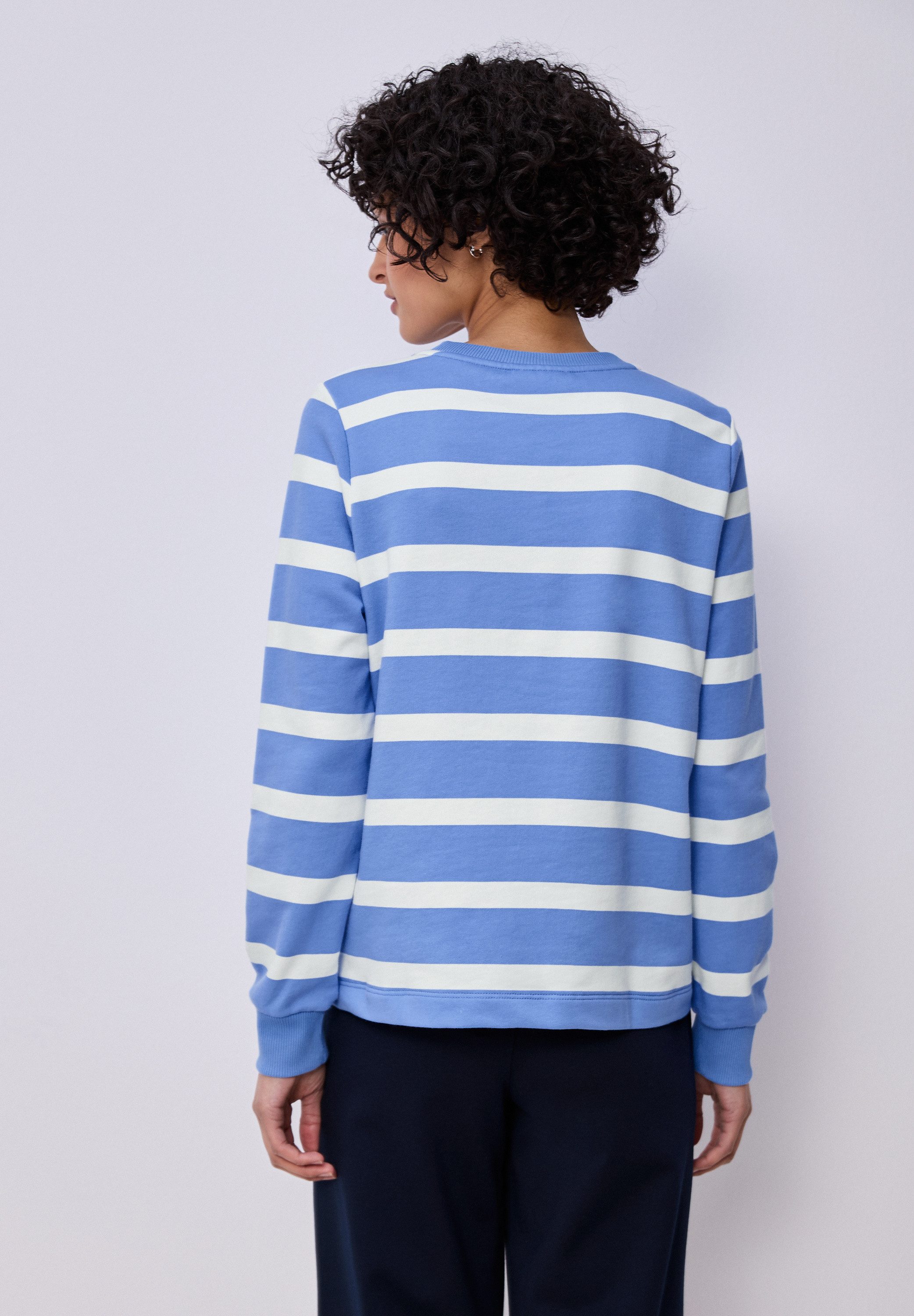 STREET ONE Sweatshirt im Streifen-Design günstig online kaufen