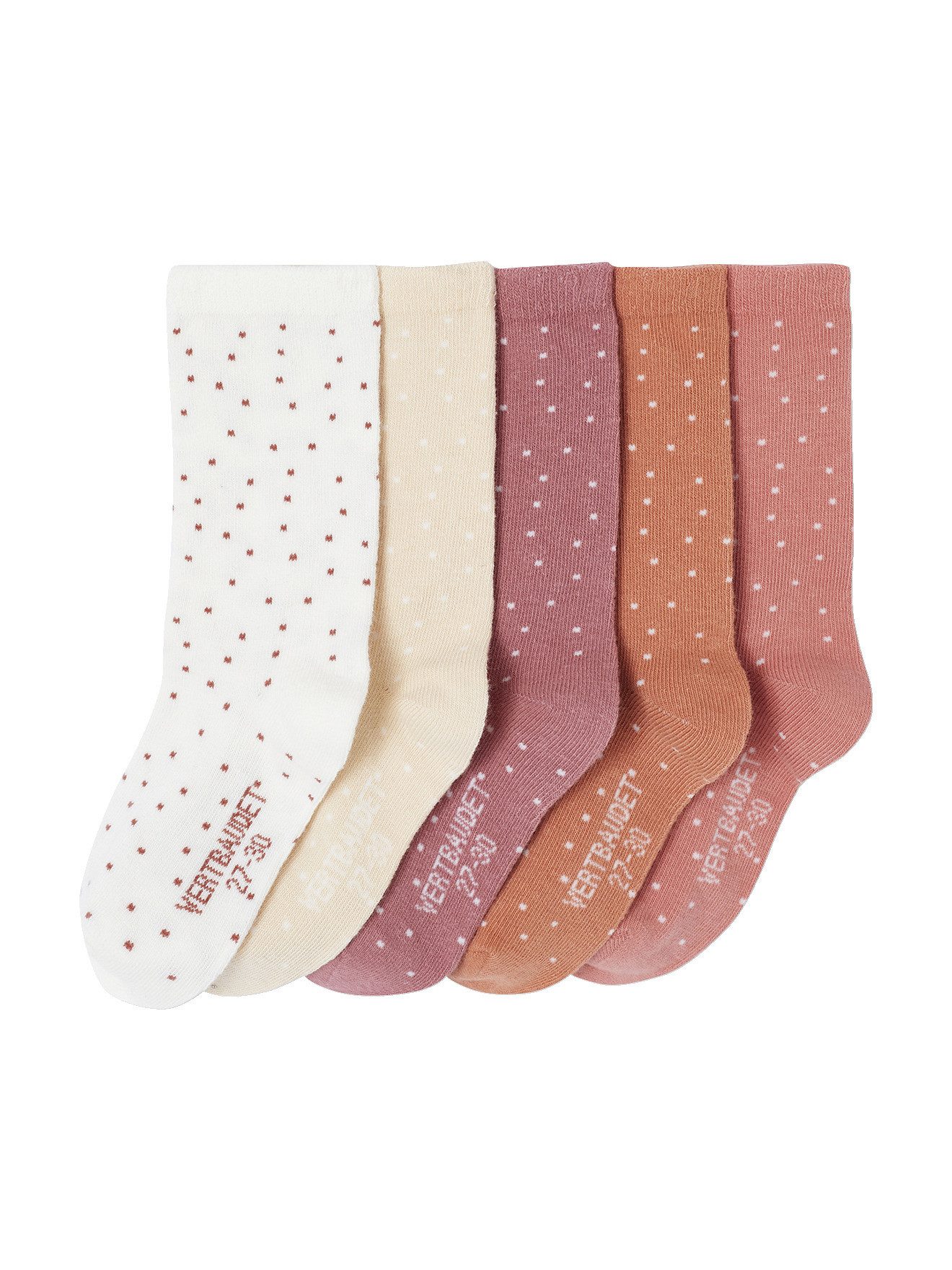 vertbaudet Socken Mädchen Socken BASIC 5er-Pack