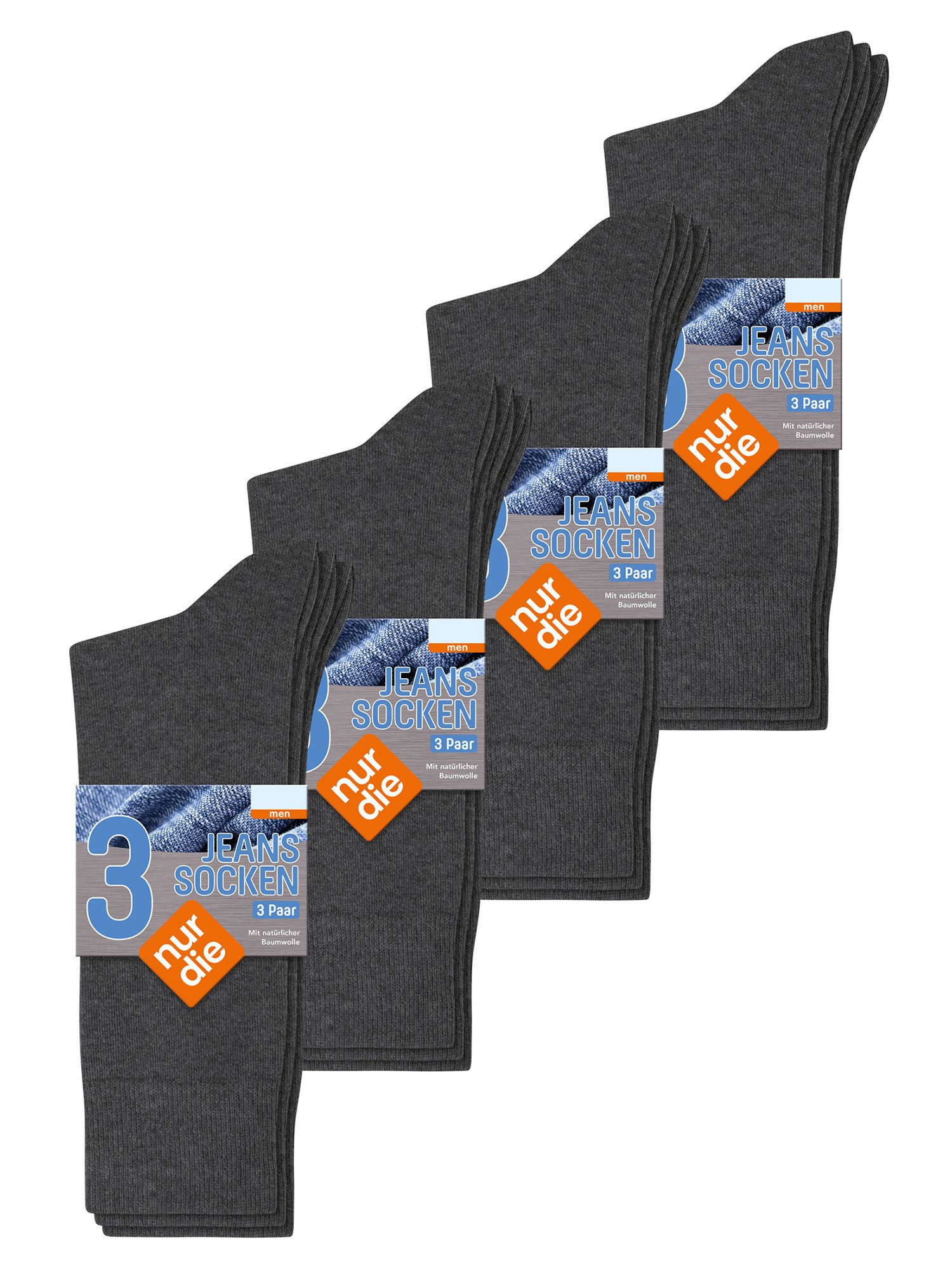 Nur Die Freizeitsocken Jeans Socken (12-Paar) Männer Multipack Mehrpack günstig online kaufen