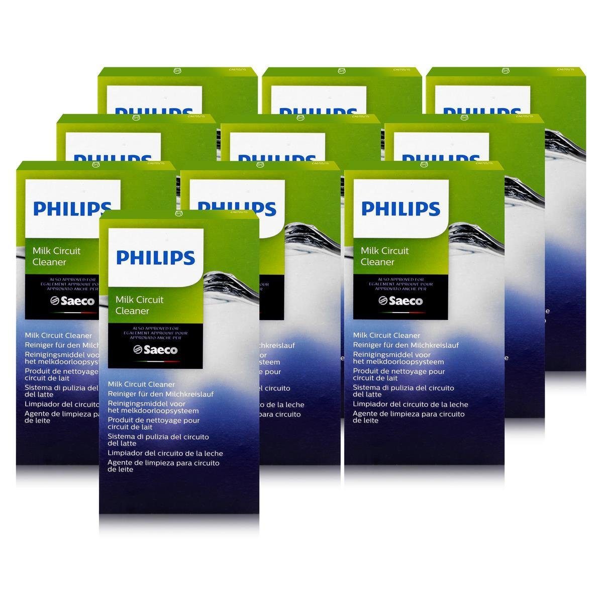 Saeco Philips Saeco Reiniger für Milchkreislauf 6x2g - CA6705/10 (10er  Pack) Milchsystem-Reiniger
